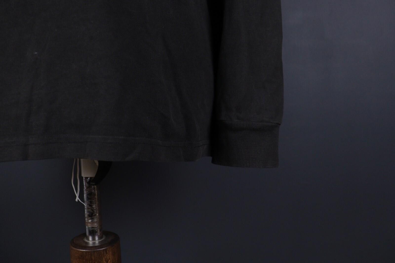 La Martina La Martina Black Long Sleeve Rugby Polo Shirt Size L Size US L / EU 52-54 / 3 - 4 Thumbnail