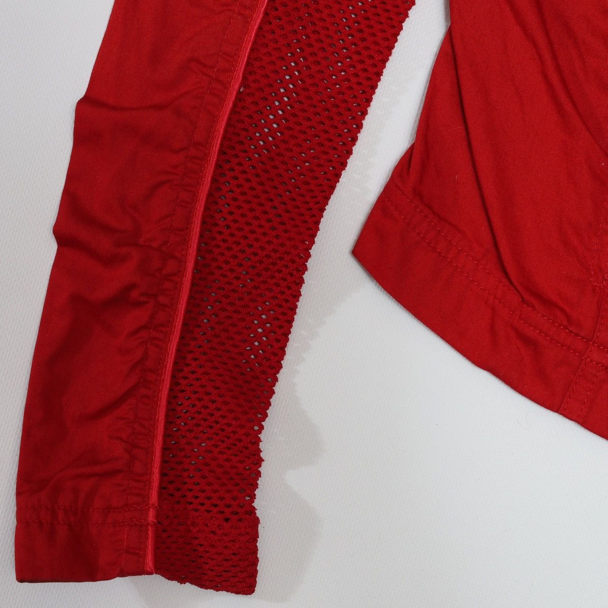 plein sud Plein Sud Jeans Vintage Red Sport Jacket Fishnet Size S / US 4 / IT 40 - 11 Thumbnail