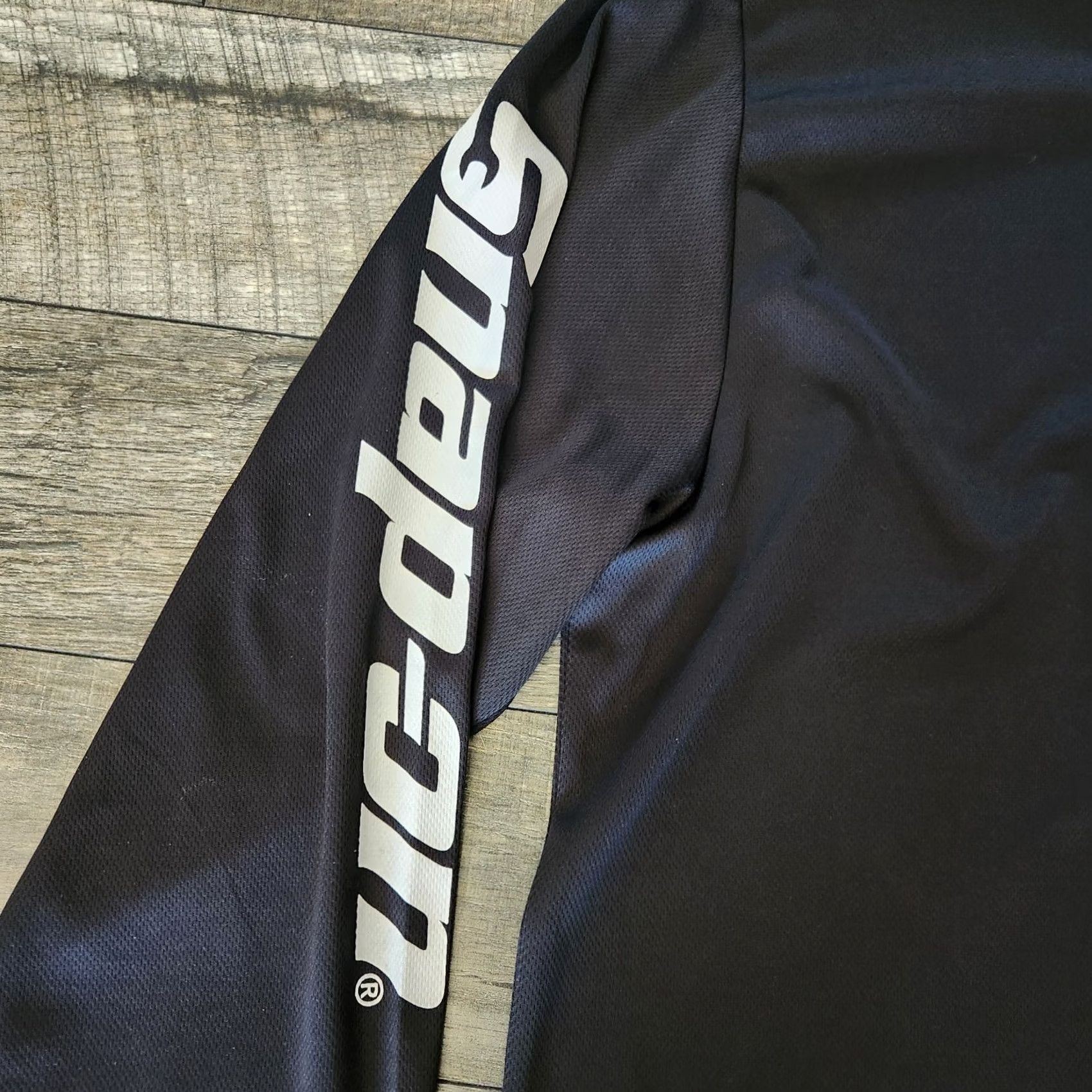Vintage Snap-On Tools Pullover Mens XL Black 1/4 Zip Performance Lightweight Size US XL / EU 56 / 4 - 3 Thumbnail