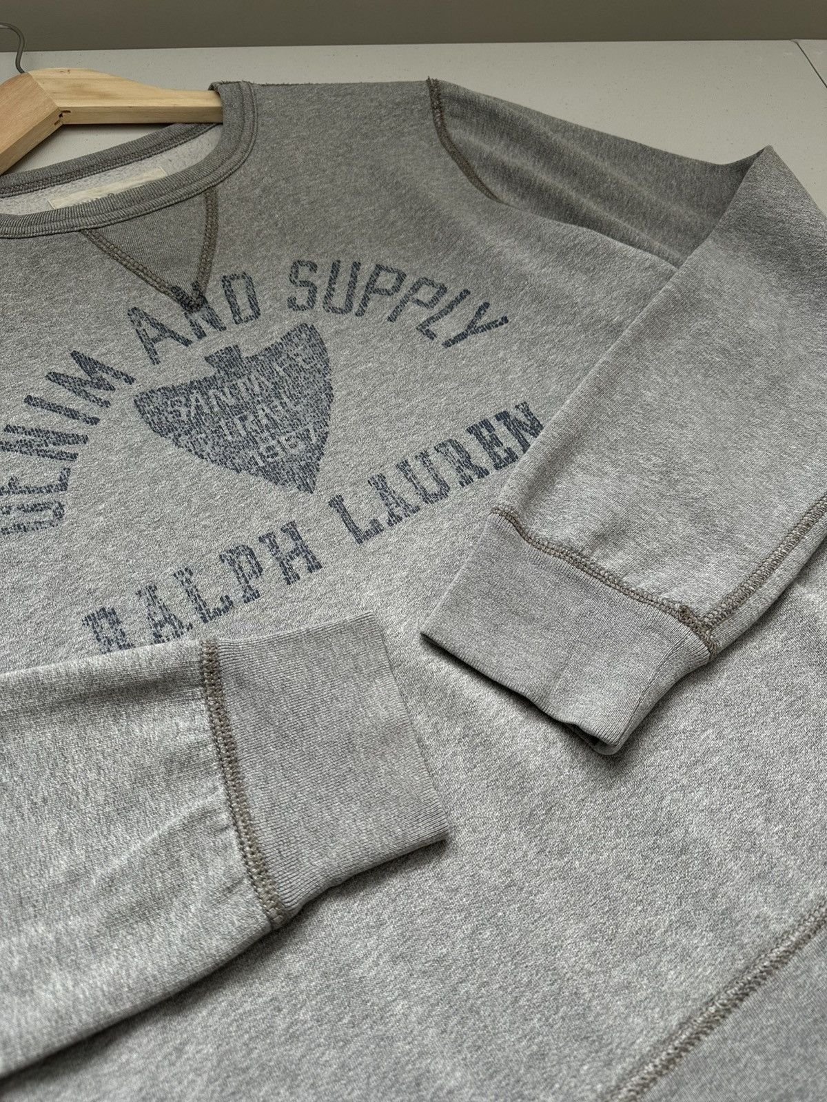 Denim & Supply Ralph Lauren × Polo Ralph Lauren Vintage Y2k Denim Supply Ralph Lauren Sweatshirt Size US S / EU 44-46 / 1 - 6 Thumbnail