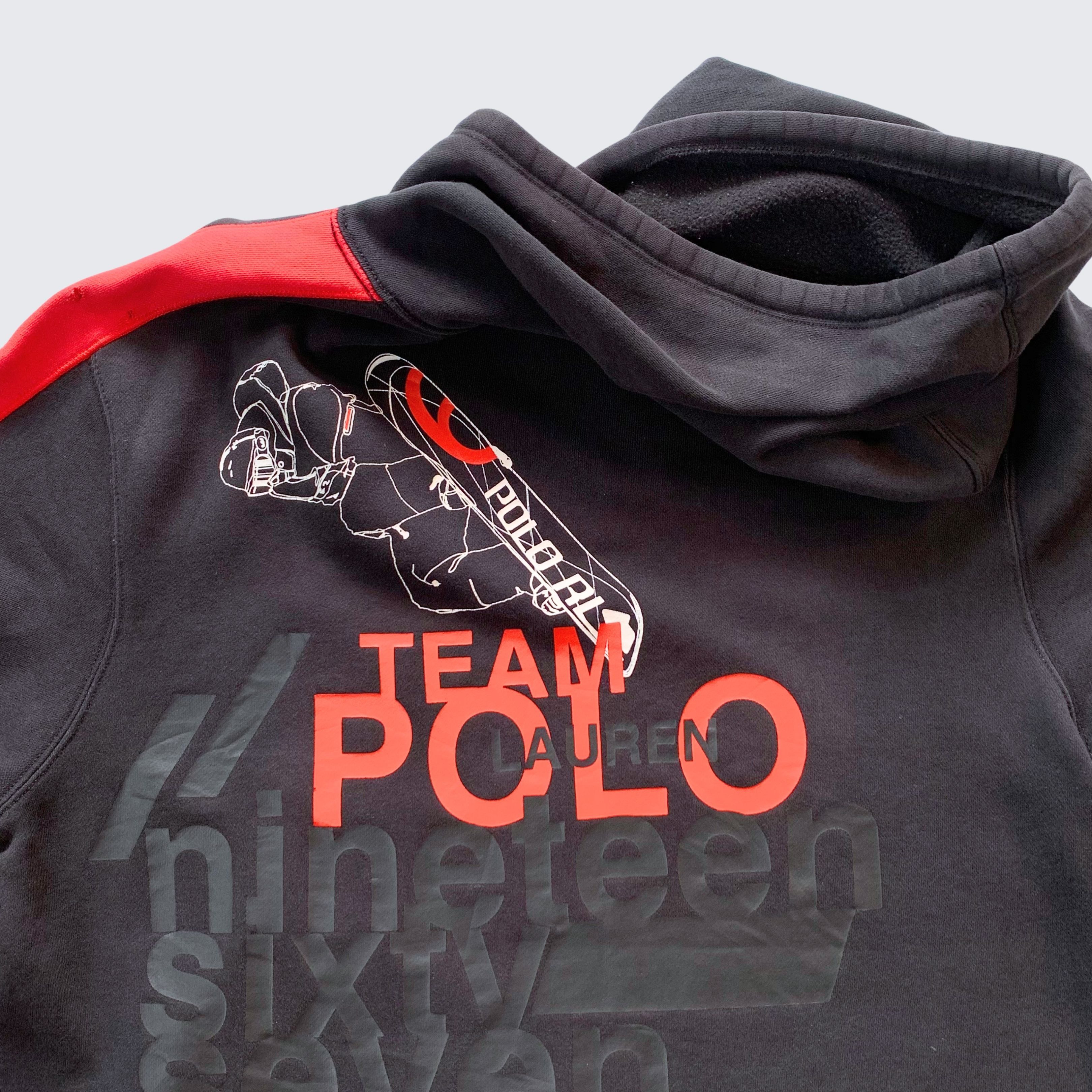 Polo Ralph Lauren 2000s Polo Ralph Lauren X Ski Man Pullover Hoodie Size US L / EU 52-54 / 3 - 3 Thumbnail