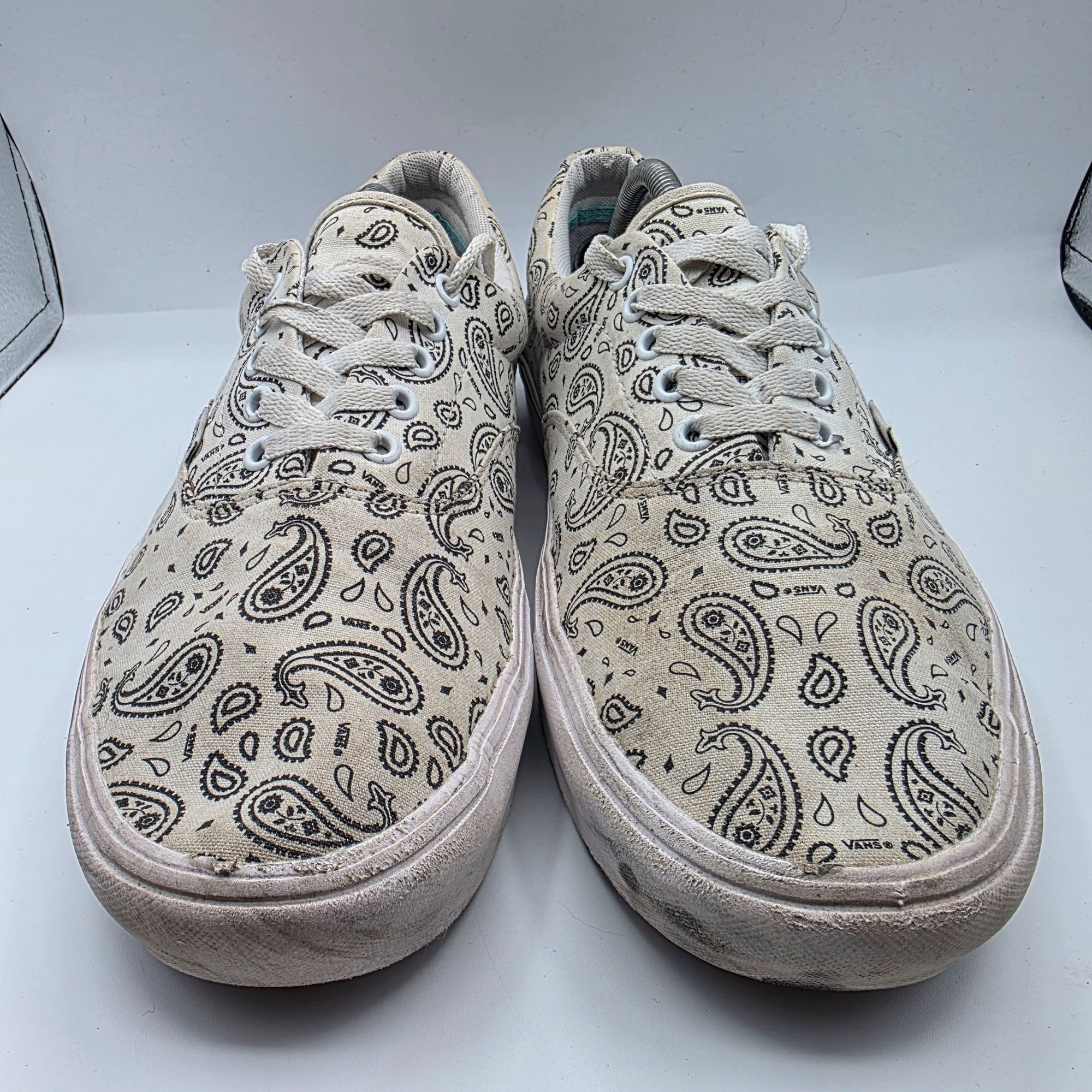 Vans VANS ComfyCush Era Mens Size 13 Paisley White Sneaker Shoes Size US 13 / EU 46 - 2 Thumbnail