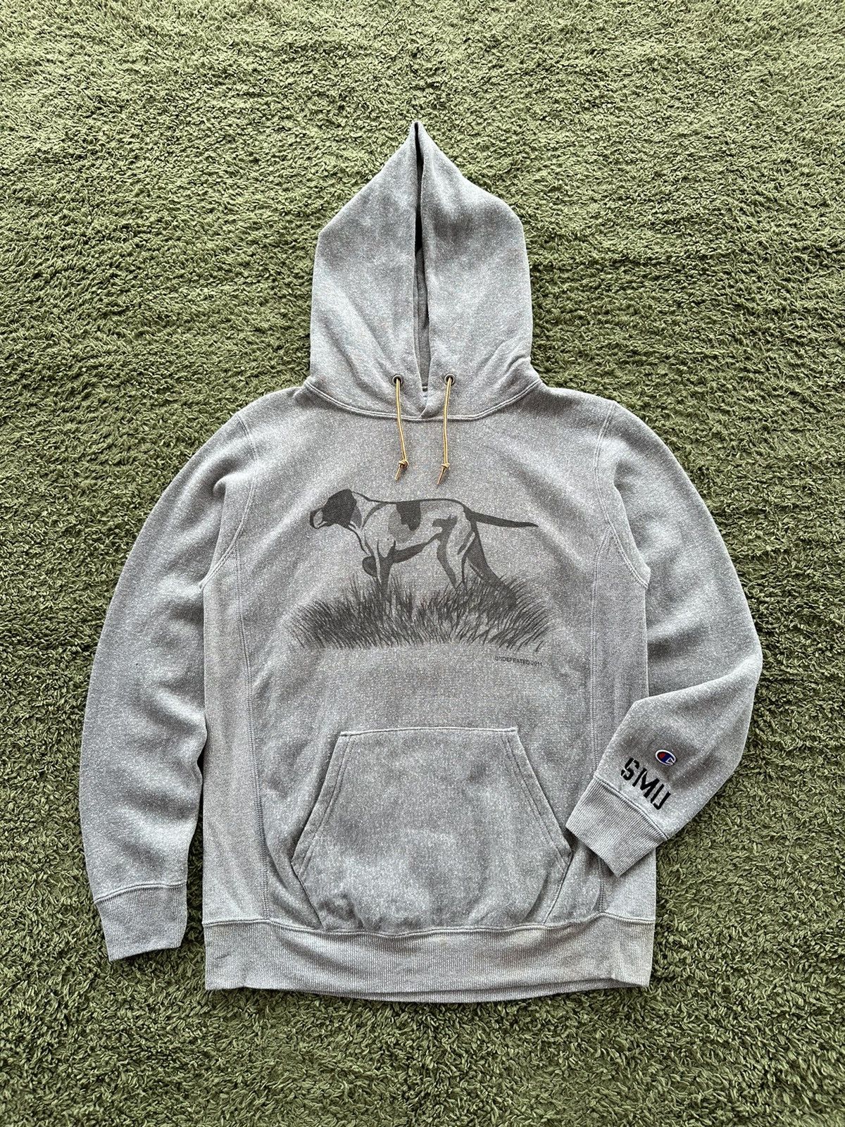 Champion x undefeated on sale hoodie