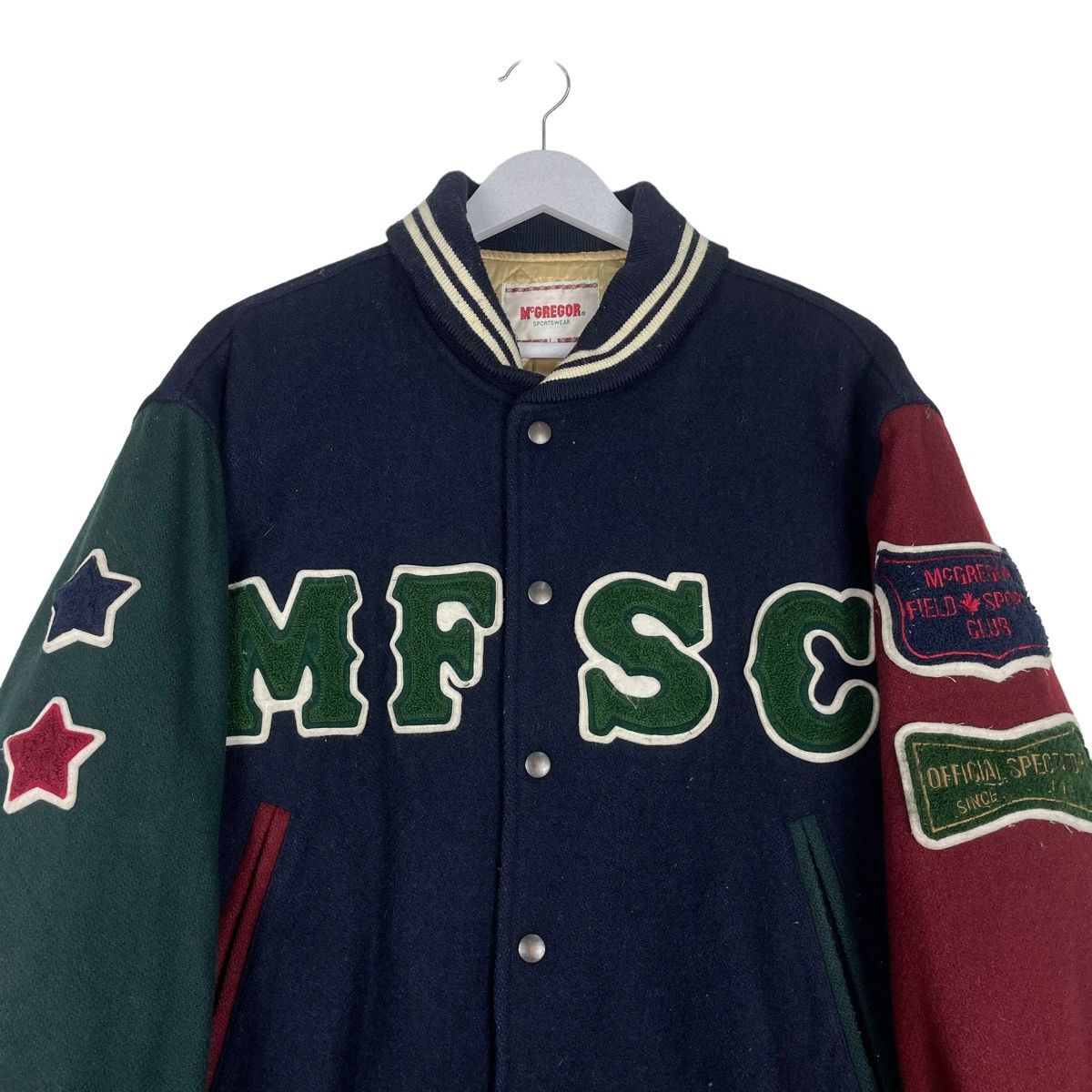 Japanese Brand × McGregor 💥MCGREGOR CITY VARSITY MULTICOLOUR JACKET Size US L / EU 52-54 / 3 - 2 Thumbnail