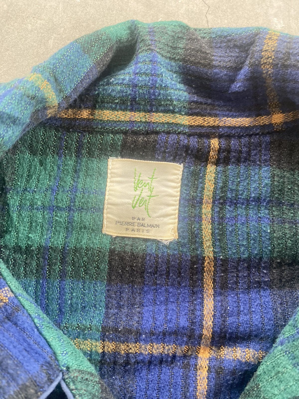Pierre Balmain × Vintage VINTAGE PIERRE BALMAIN VENT VENT BUTTON UP SHIRT Size US M / EU 48-50 / 2 - 3 Thumbnail