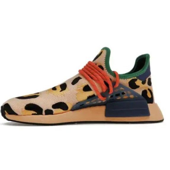 Adidas × Pharrell Adidas X Pharrell Williams NMD HU CLOTH LOW TRAINERS Size US 9.5 / EU 42-43 - 5 Thumbnail