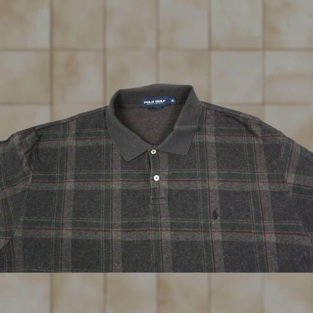 Polo Ralph Lauren VINTAGE Ralph Lauren Shirt Adult XL Black Green Pony Mens Polo GOLF 90s Size US XL / EU 56 / 4 - 1 Thumbnail