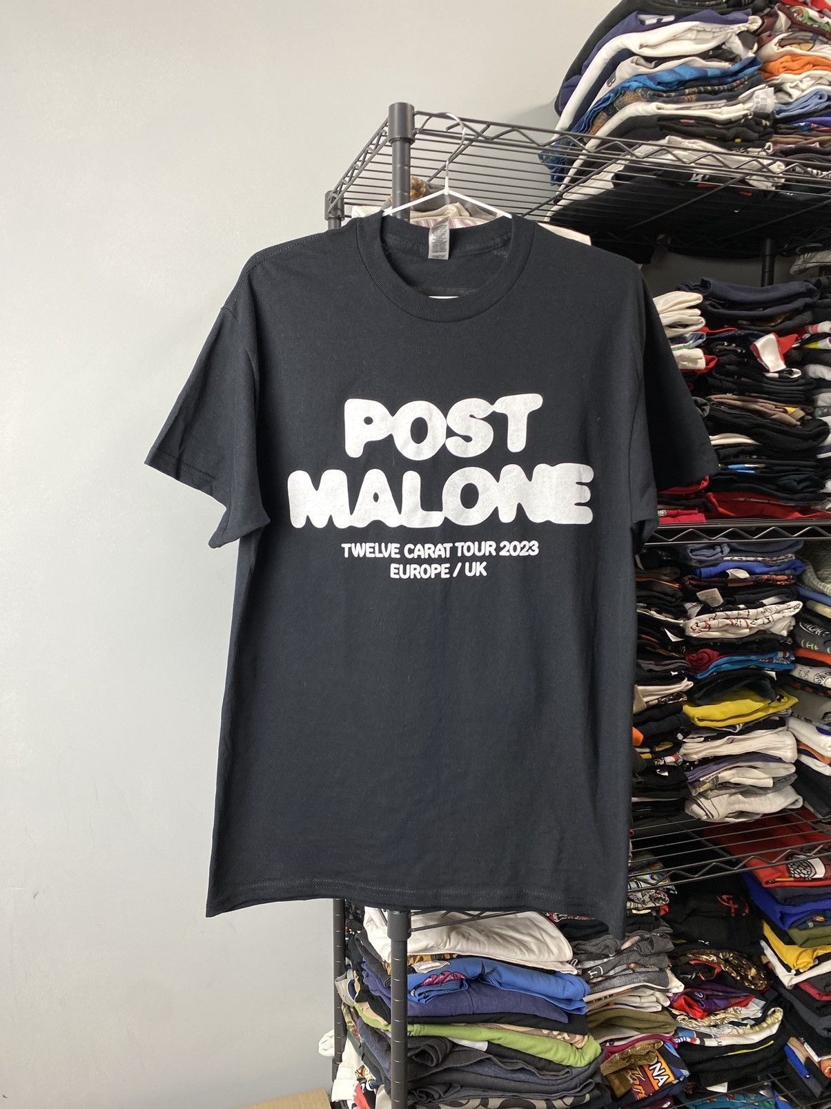 Band Tees Post Malone Twelve Carat Tour T Shirt Posty Co Size US M / EU 48-50 / 2 - 2 Thumbnail