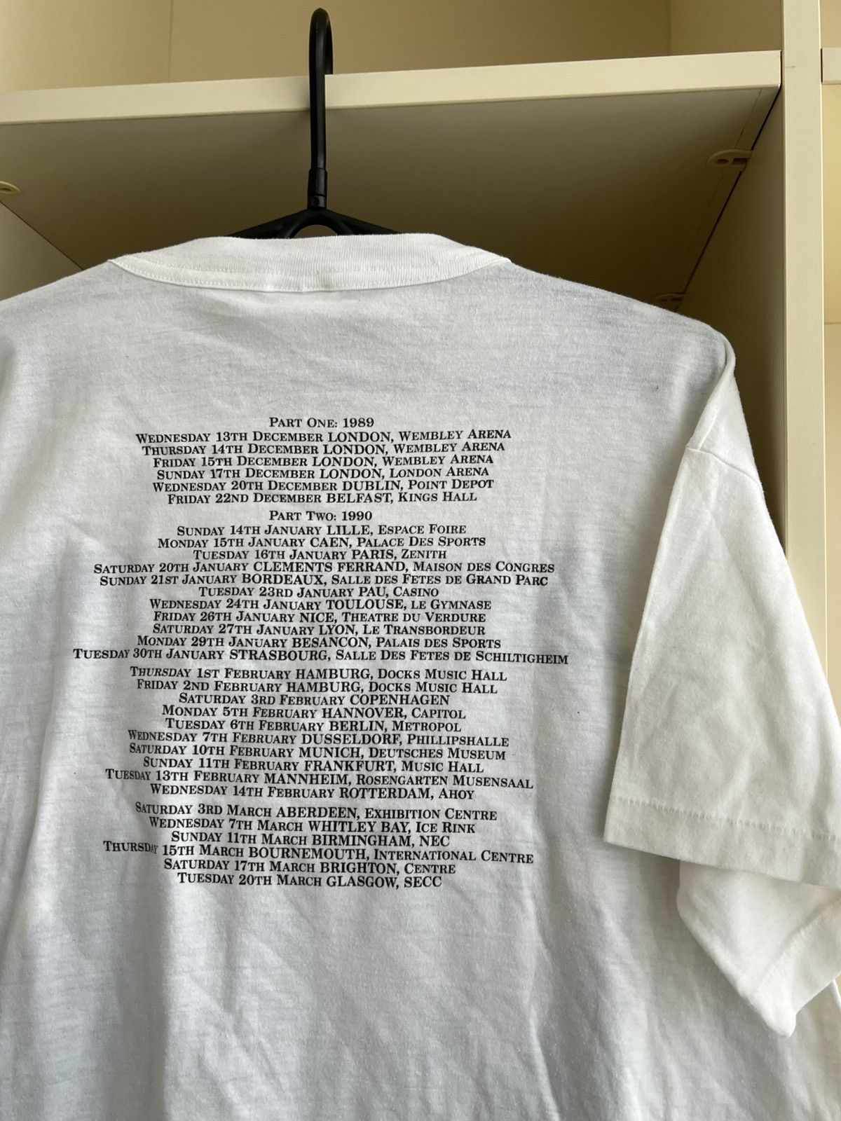 Band Tees Vintage 1989 Wet Wet Wet Band Tee T-Shirt Size XL Size US XL / EU 56 / 4 - 9 Thumbnail