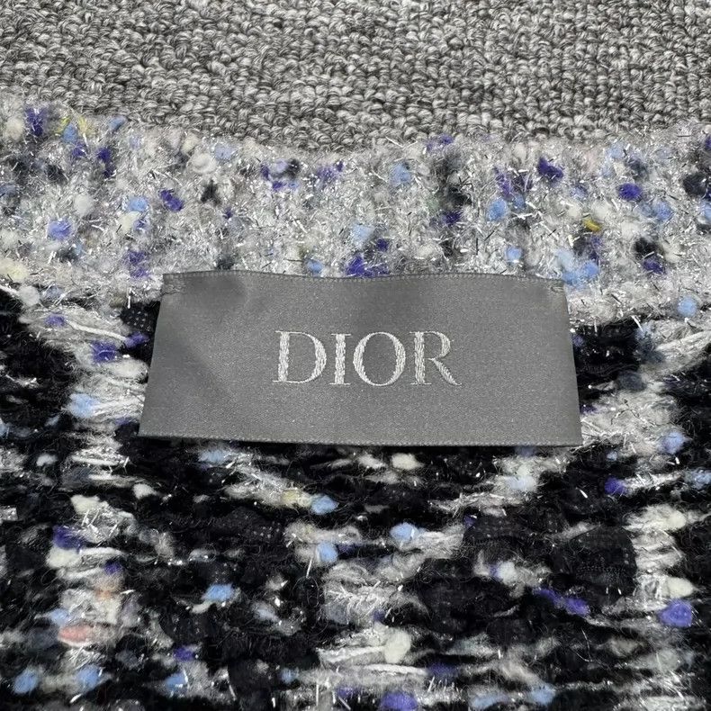 Dior Dior Size 3XL PLED KNITTED SWEATER 2505-Nextarrow Size US XXL / EU 58 / 5 - 5 Thumbnail