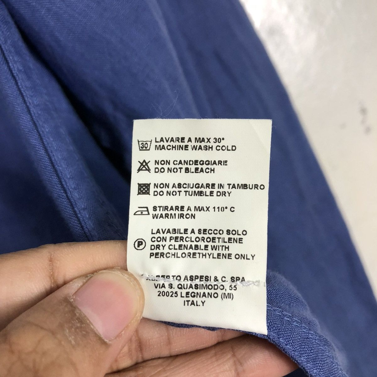 Aspesi 🔥VINTAGE CHORE JACKET RICH BLUE ASPESI MADE IN BULGARIA Size US L / EU 52-54 / 3 - 22 Thumbnail