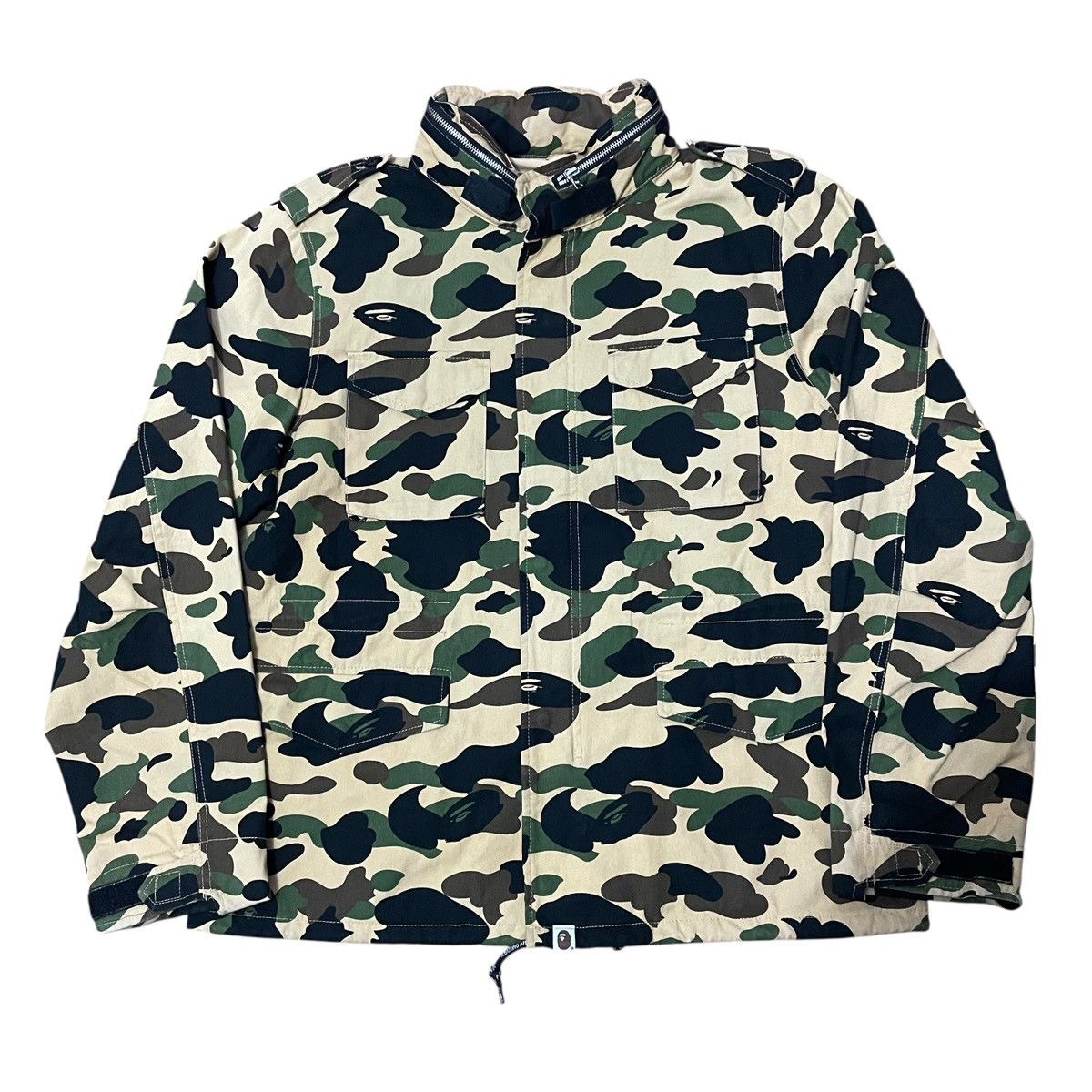 Bape Bape Camo M65 Parka Jacket Size US XXL / EU 58 / 5 - 1 Thumbnail