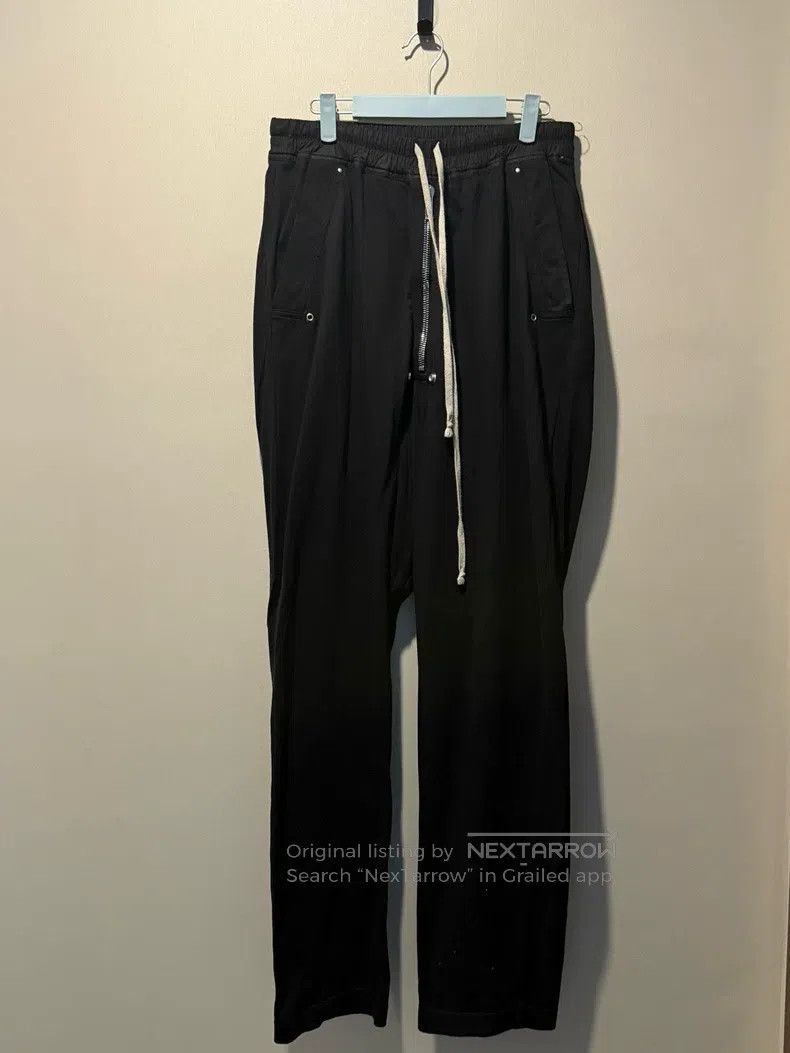 RICK OWENS size XS Black zip-up long pants size XS