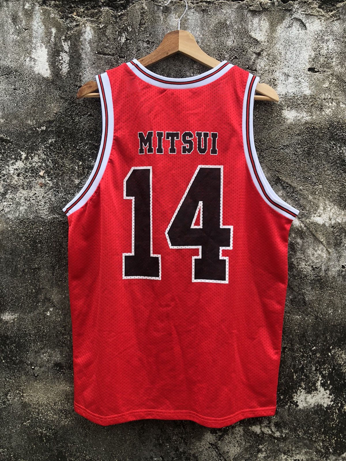 Anime × NBA × Vintage Vintage Shohoku Slam Dunk Jersey Mitsui #14 Size US L / EU 52-54 / 3 - 2 Thumbnail