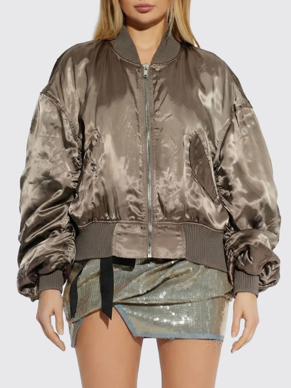 Rick Owens Rick Owens Jacket Woman Grey Size XS / US 0-2 / IT 36-38 - 1 Thumbnail
