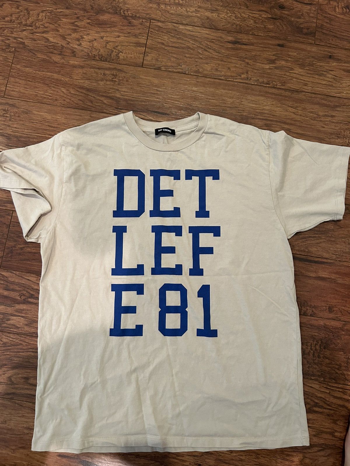 Raf Simons RAF SIMONS Det Lef E81 Tee Size US M / EU 48-50 / 2 - 1 Thumbnail