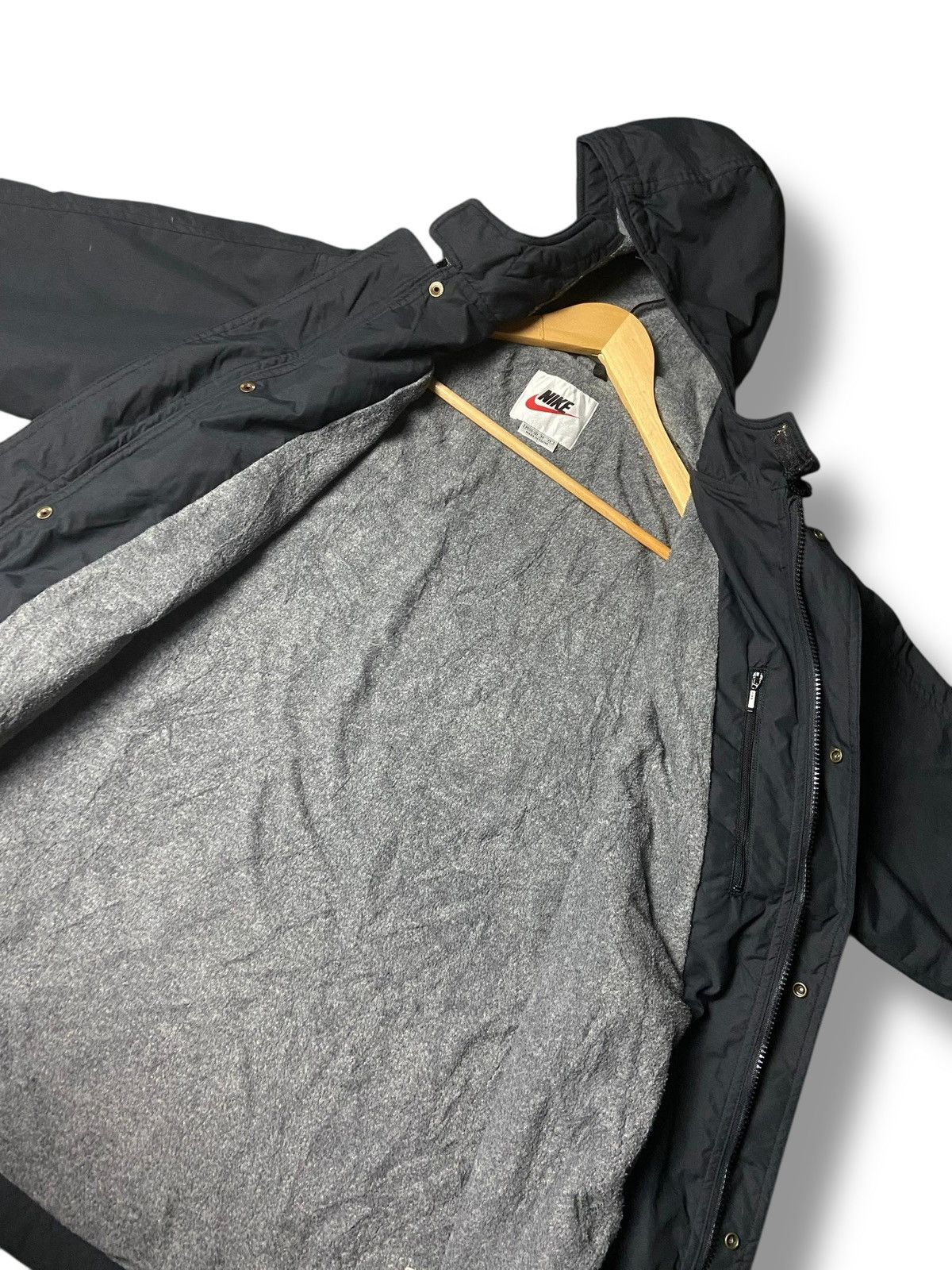 Nike Vintage Nike Swoosh Logo Parka Jacket (166) Size US M / EU 48-50 / 2 - 7 Thumbnail