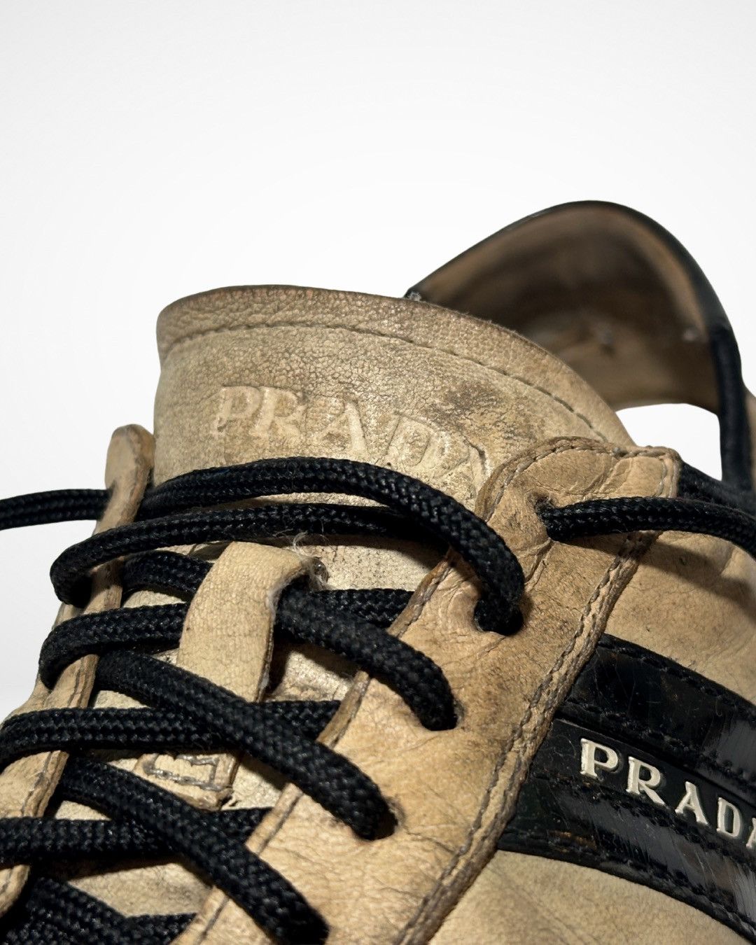 Prada 1990s Ballerina Sneaker Hybrid Size US 7 / EU 40 - 8 Thumbnail