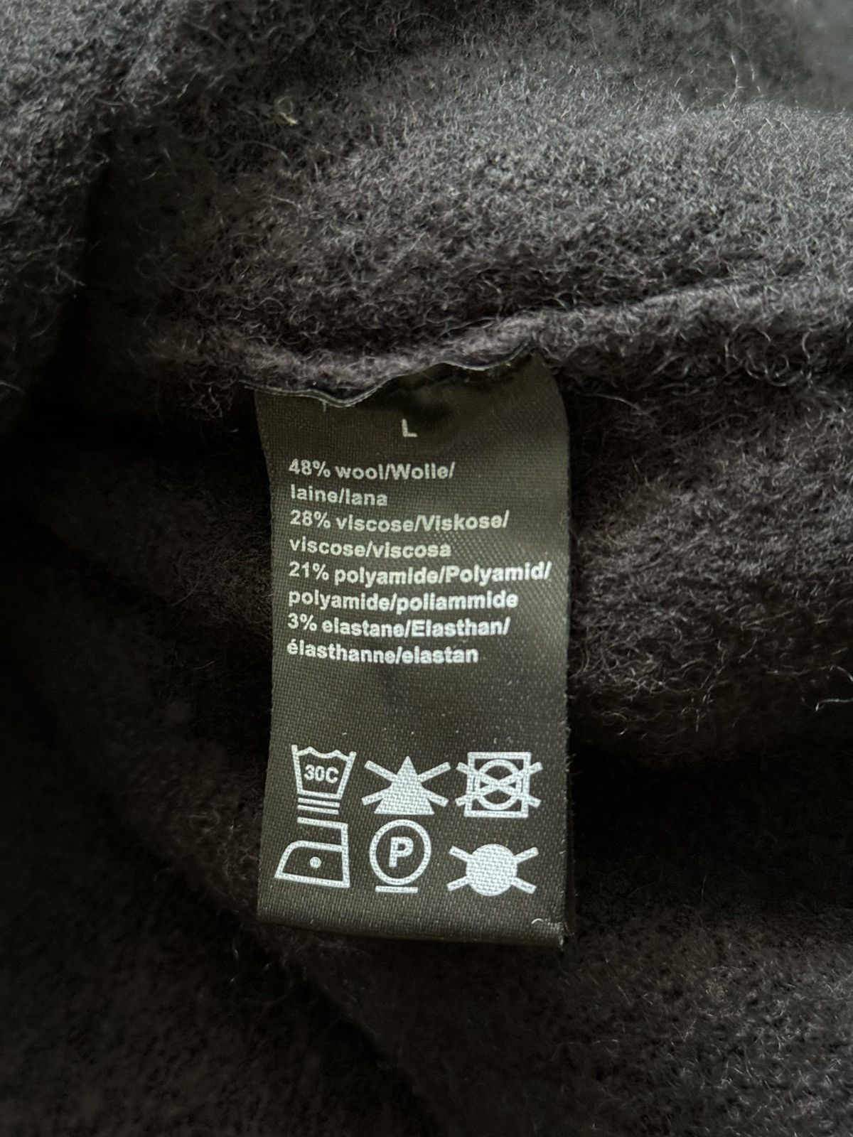 Rundholz Rundholz avant garde wool blend cardigan sweater Size L / US 10 / IT 46 - 4 Thumbnail