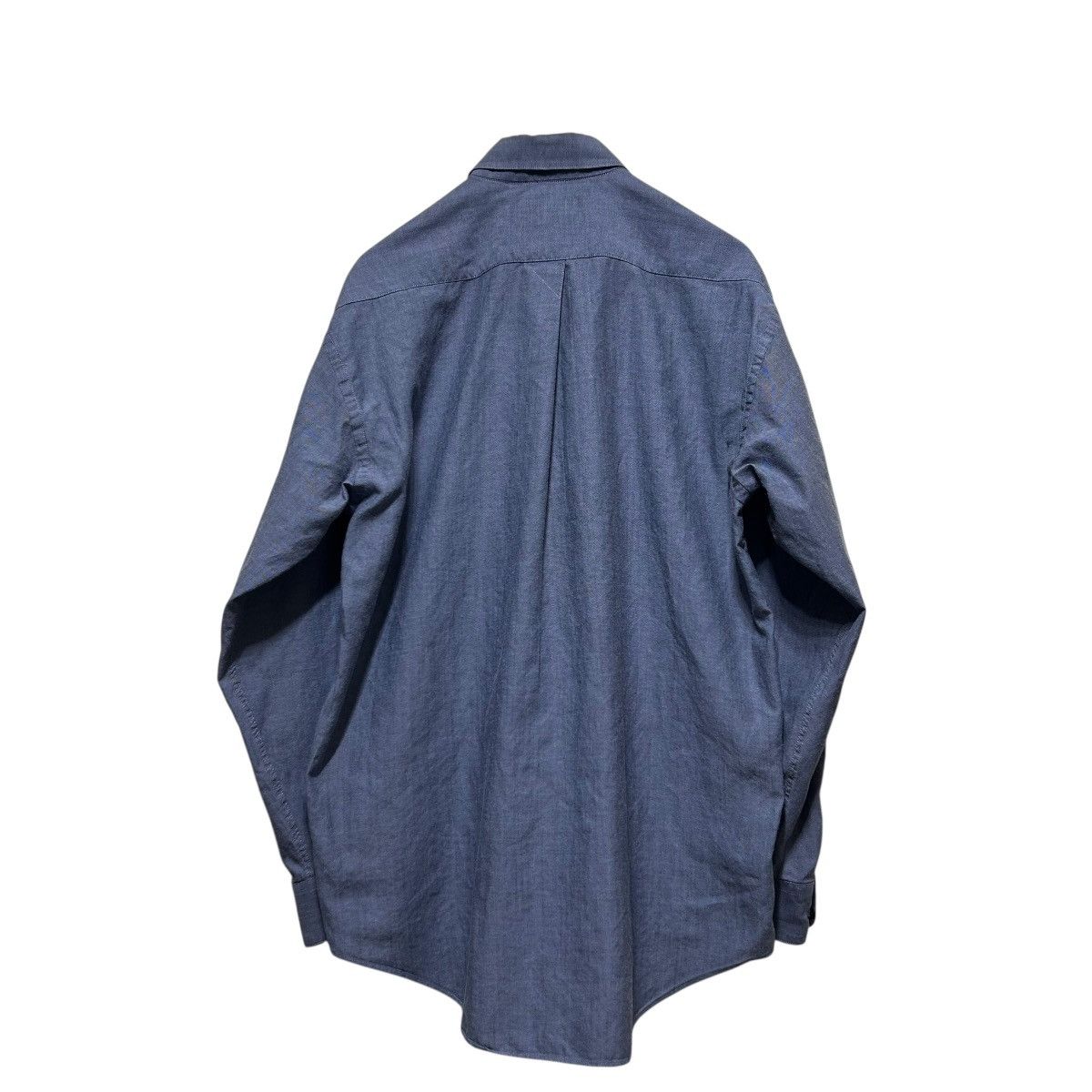 Issey Miyake 431 00s ISSEY MIYAKE IM PRODUCT shirt long sleeve blue M Size US M / EU 48-50 / 2 - 3 Thumbnail