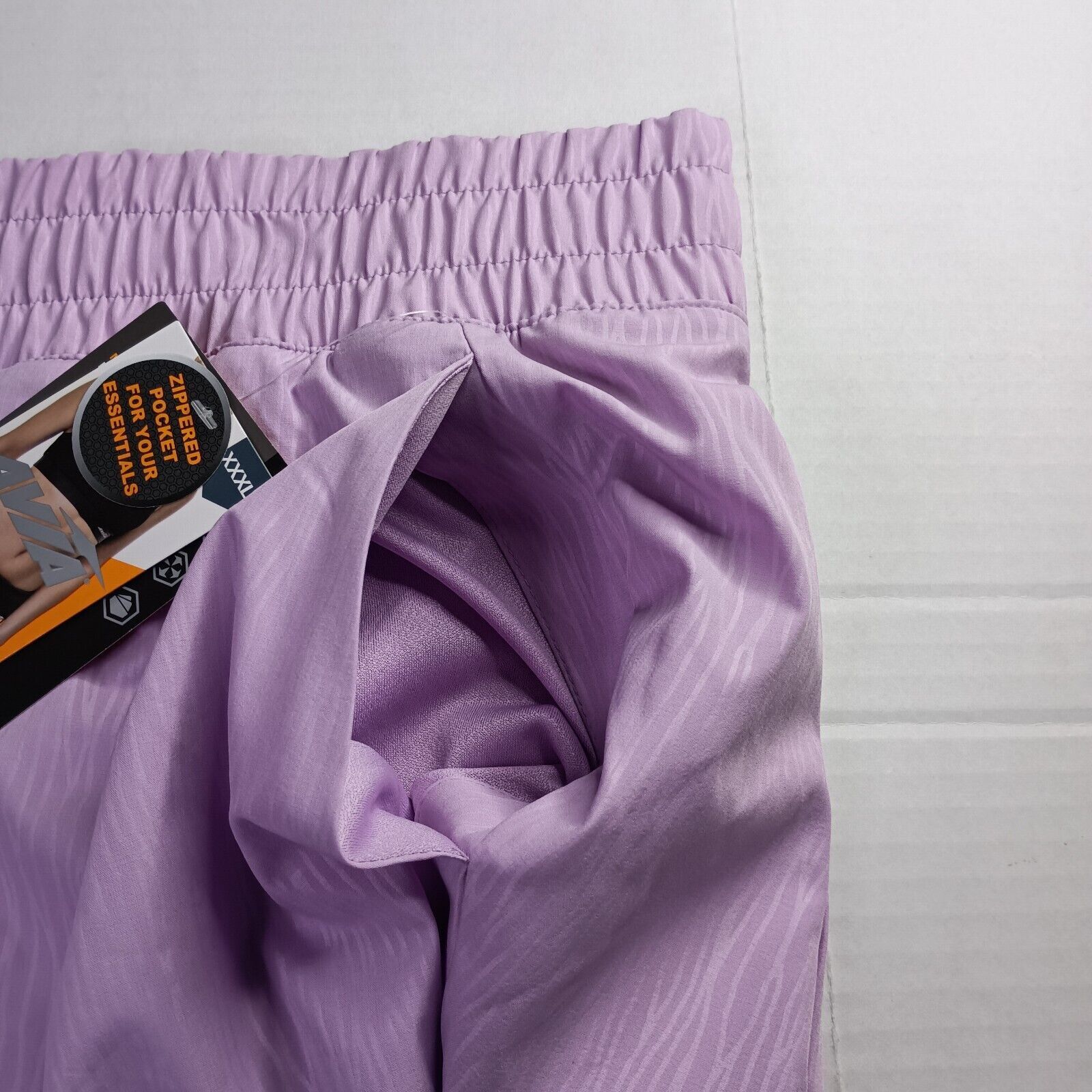 Avia Avia Running Shorts Bike Liner Women's Size 3XL (22) Purple Size 42" / US 20 - 2 Thumbnail