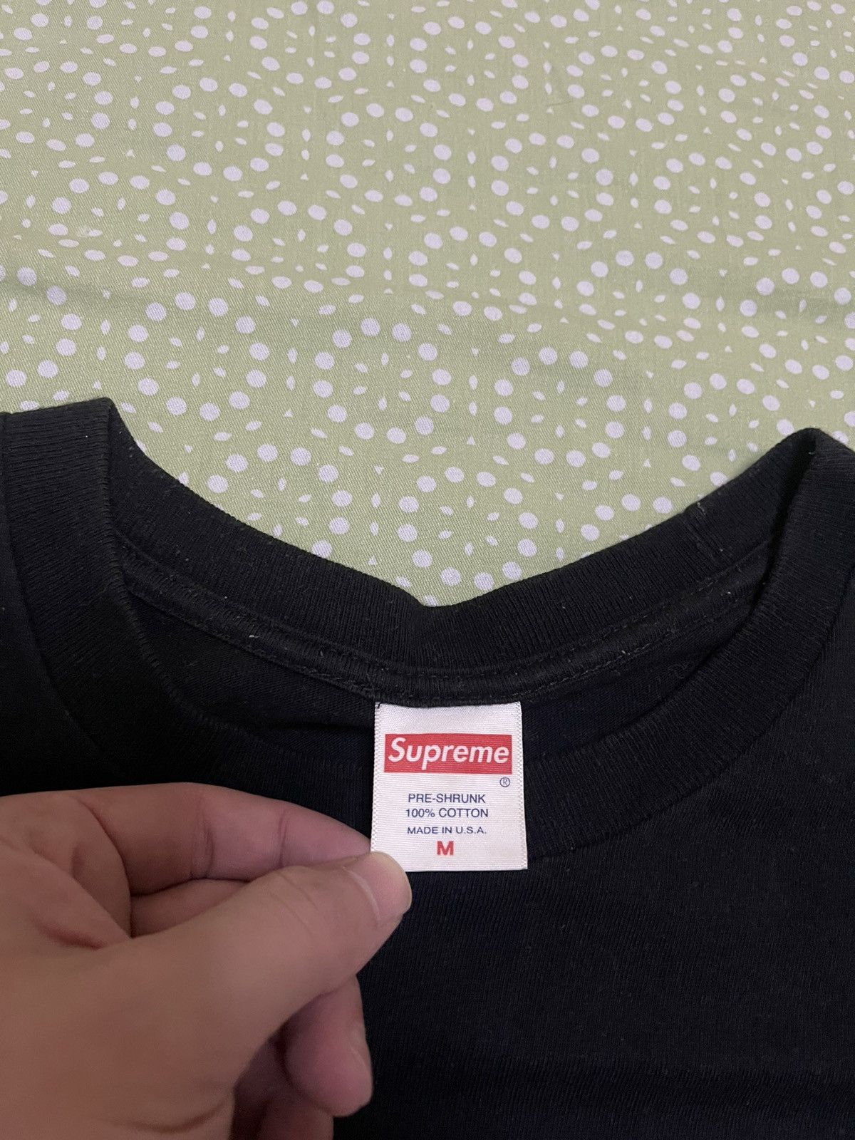Supreme Supreme the killer l/s tee black Size US M / EU 48-50 / 2 - 4 Thumbnail