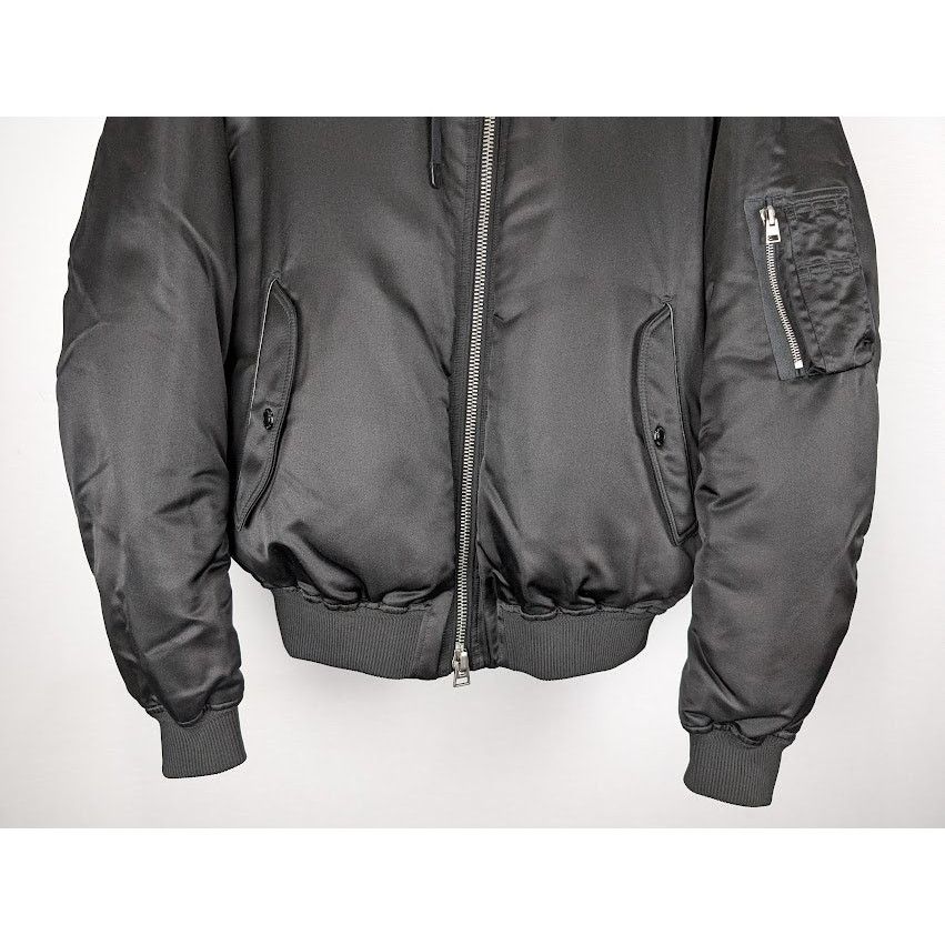 Tom Ford o1rshd1 Hooded Bomber Jacket in Black Size US M / EU 48-50 / 2 - 8 Thumbnail