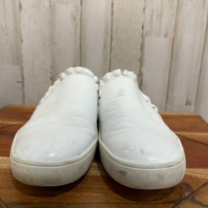Kate Spade Kate Spade Women's Lillie White Ruffle Sneakers Size 6.5 Size US 6.5 / IT 36.5 - 2 Thumbnail