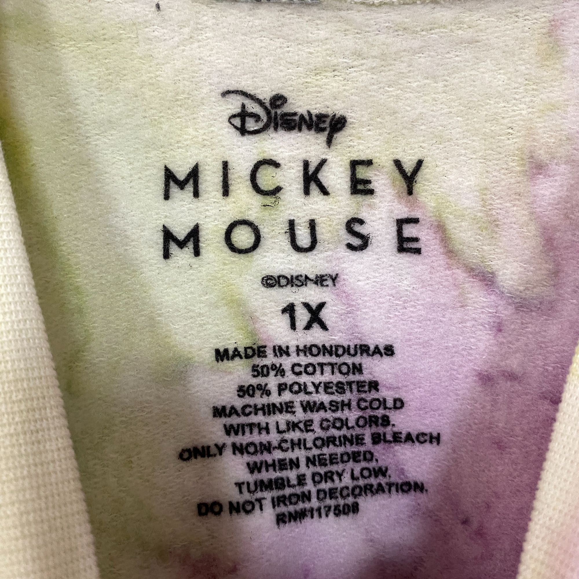 Disney Mickey Mouse Tiedye Crewneck size 1X Size US XL / EU 56 / 4 - 4 Thumbnail