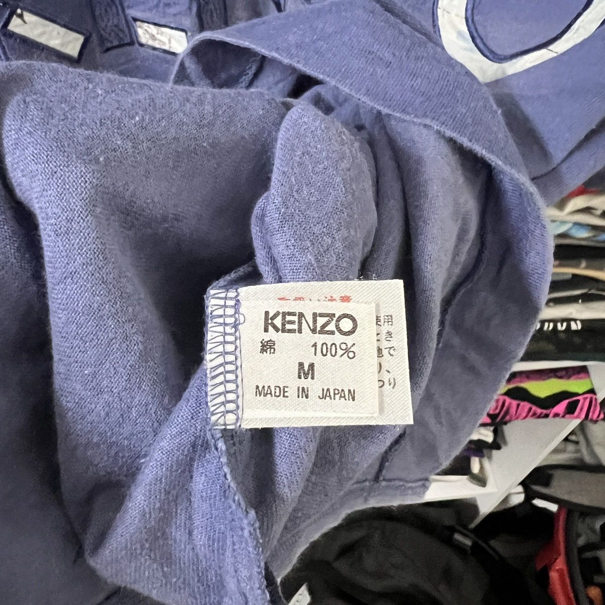 Japanese Brand VTG KENZO LOGO TEE Size US M / EU 48-50 / 2 - 7 Thumbnail