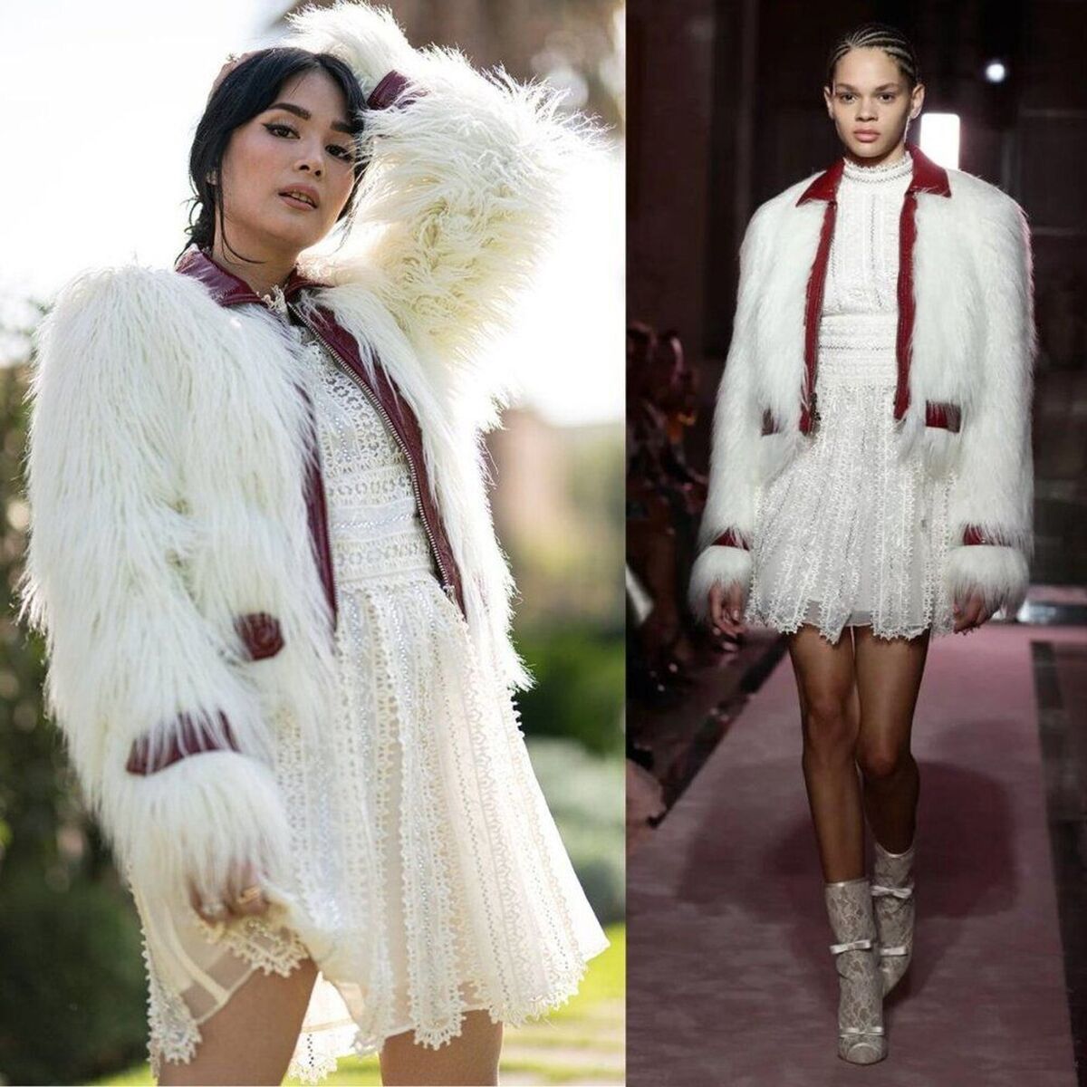 Giambattista Valli Giambattista Valli x H&M faux fur jacket rare Size M / US 6-8 / IT 42-44 - 3 Thumbnail