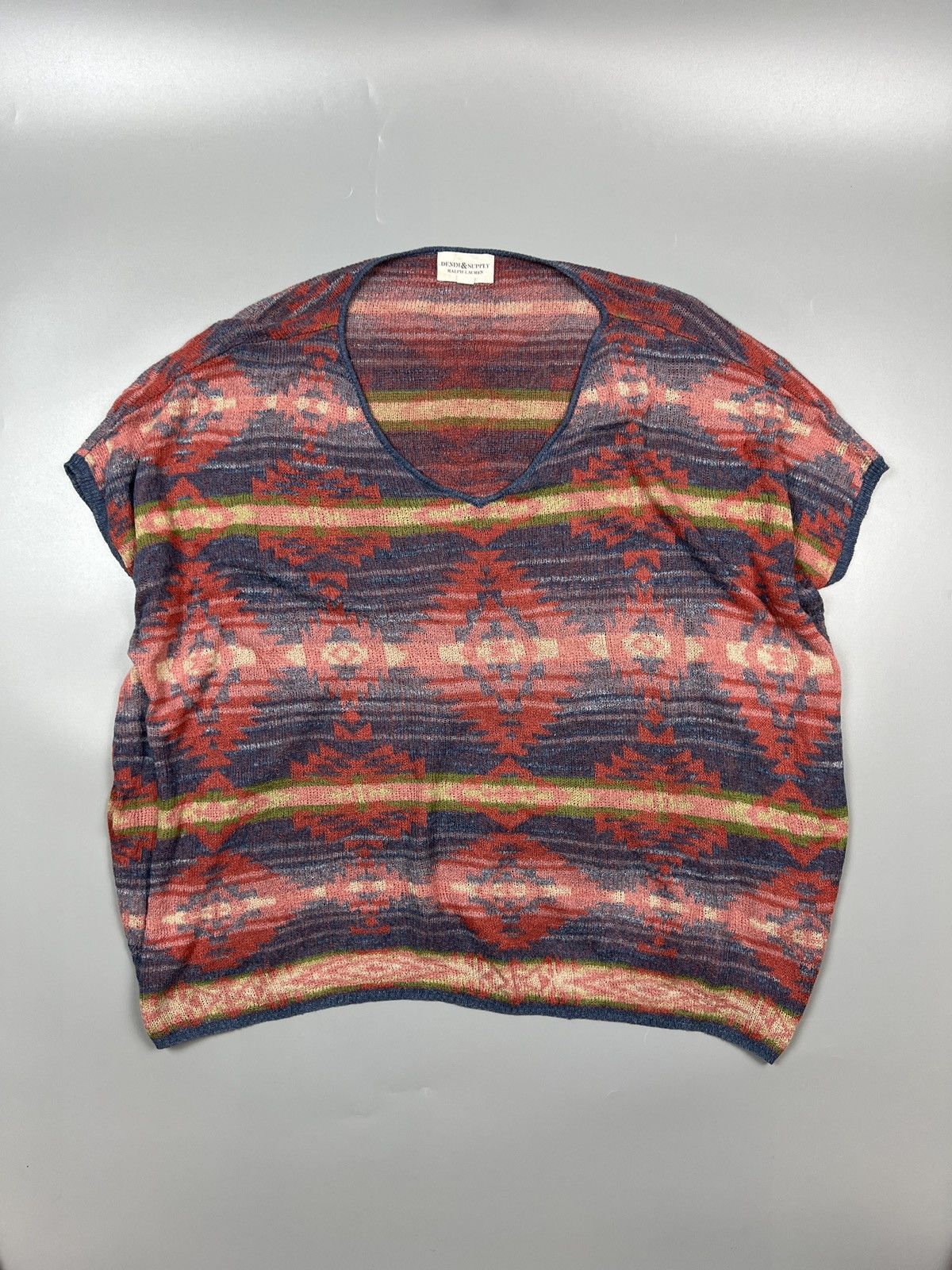 Denim & Supply Ralph Lauren American Poncho Gilet (Y0360)