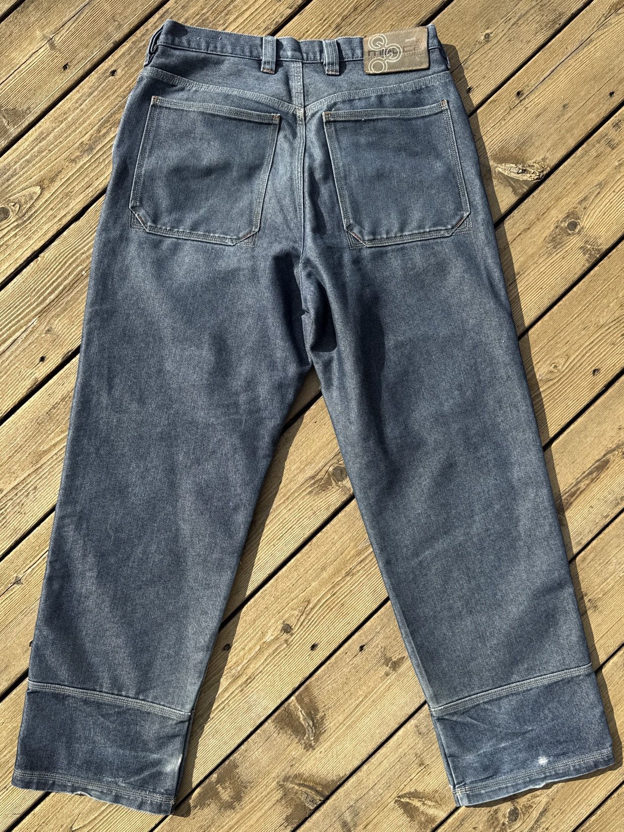 Mecca VINTAGE Mecca Jeans Mens 34 Blue Denim Y2K Big Pockets 34x32 Size US 34 / EU 50 - 14 Thumbnail