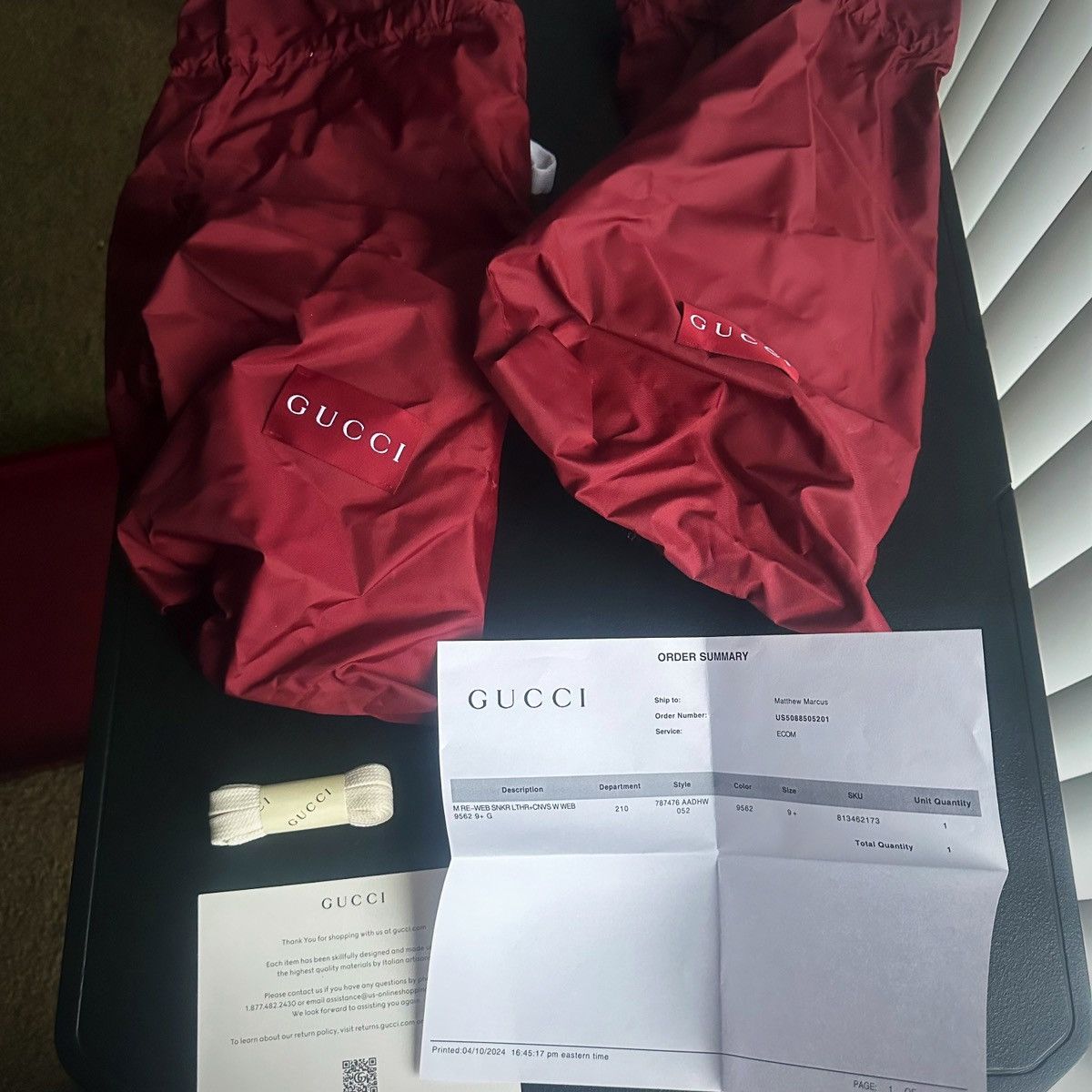Gucci Gucci Re-Web Monogram Sneakers Size US 10 / EU 43 - 9 Thumbnail