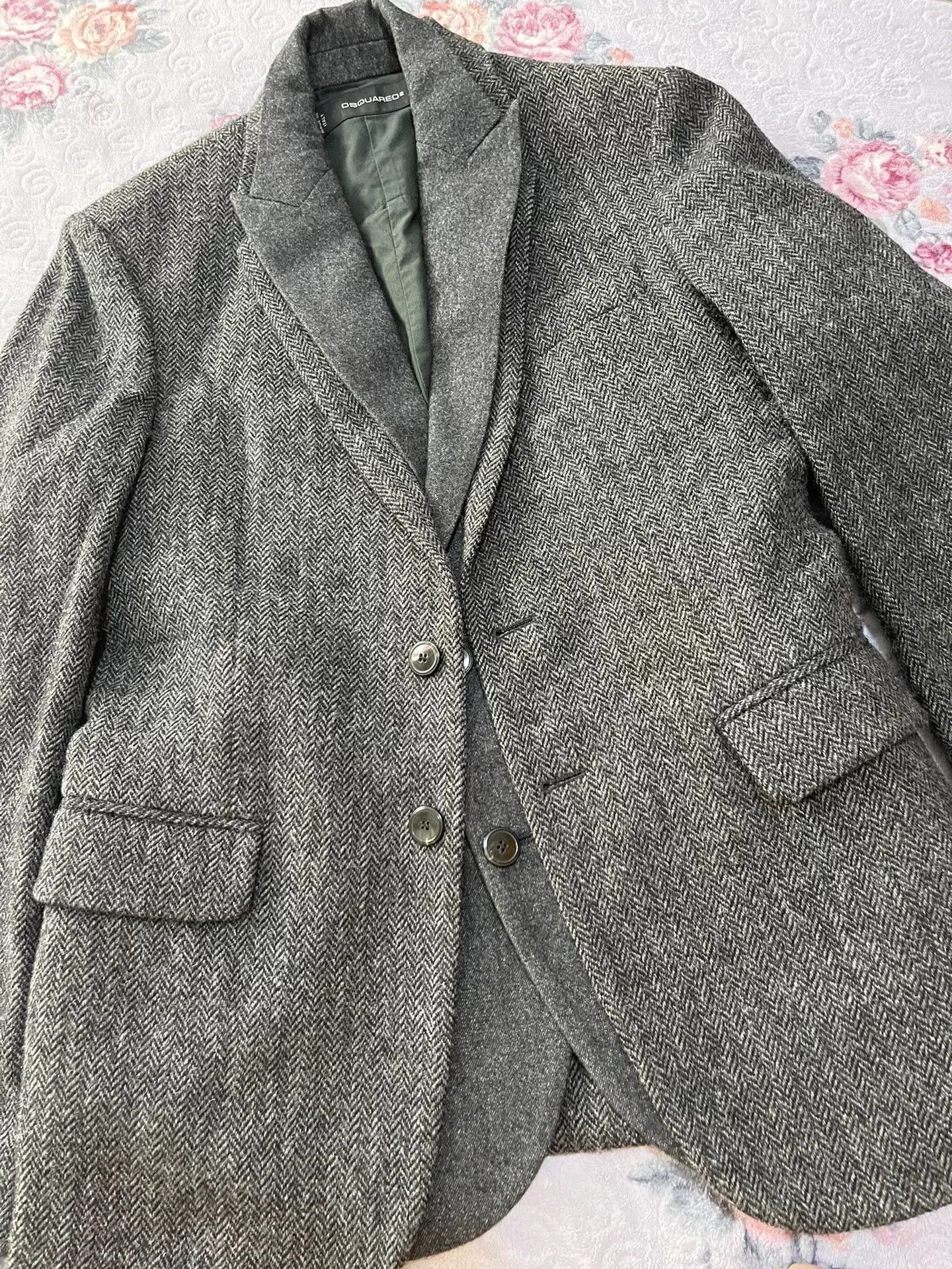 Dsquared2 Dsquared2 Classic Wool Blazer. Size US S / EU 44-46 / 1 - 1 Thumbnail