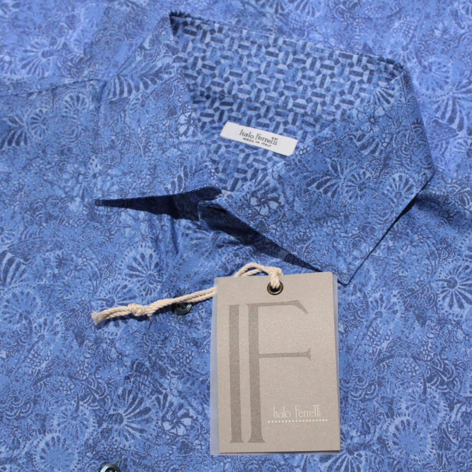 Other Italo Ferretti New with tags Shirt Size M US In Blue Size US M / EU 48-50 / 2 - 1 Thumbnail