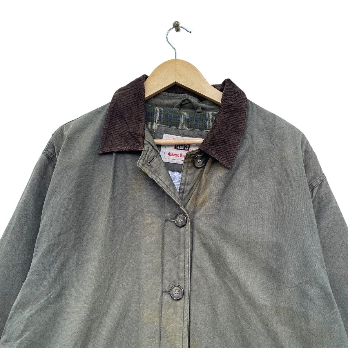 Faded Glory × Hunter × Lands' End 💥Vintage Faded Glory Chore Coat Hunting Jacket Size M / US 6-8 / IT 42-44 - 4 Thumbnail