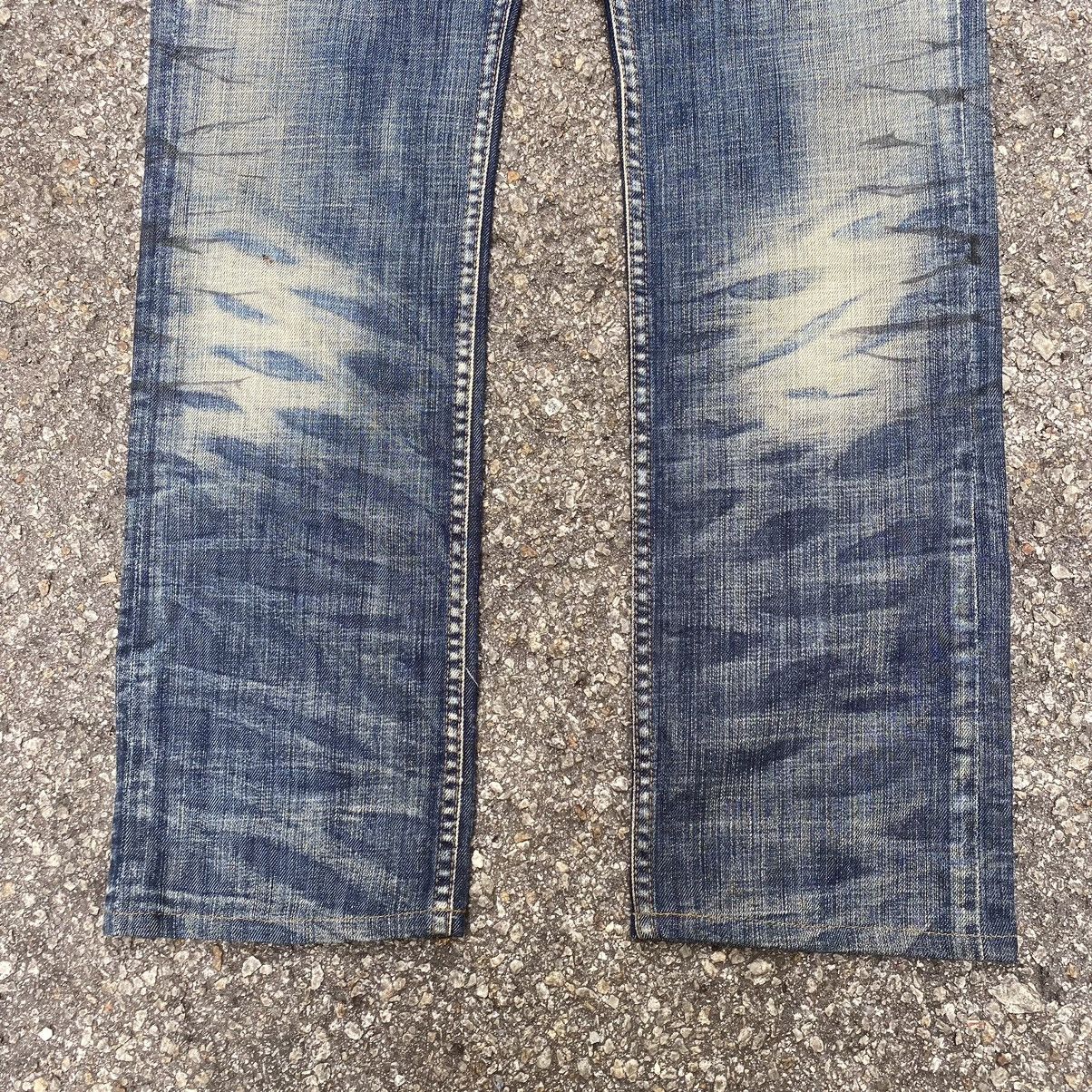 Japanese Brand Japanese Edge Rupert Rusty Denim Distressed Jeans Pants Size US 31 - 2 Thumbnail