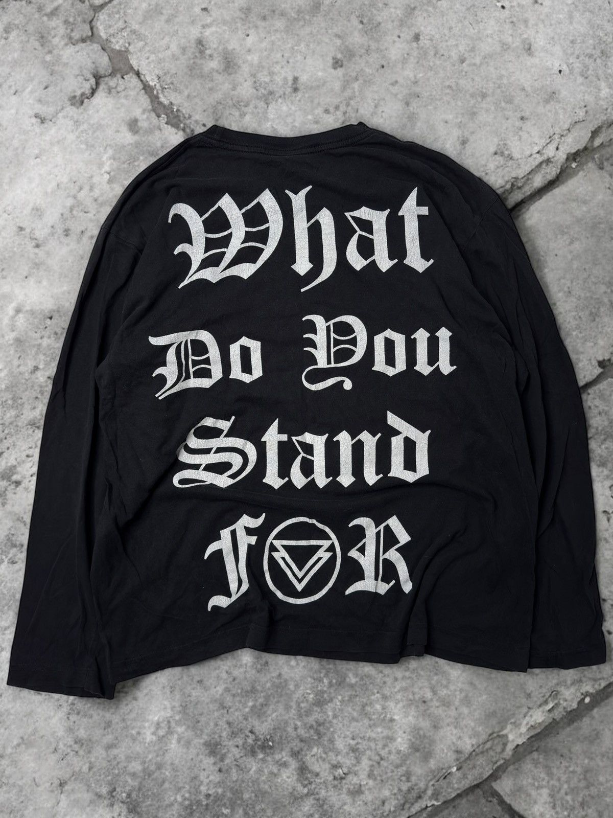 Vintage Vintage avant garde black goth longsleeve ghost inside 00s Size US M / EU 48-50 / 2 - 1 Thumbnail