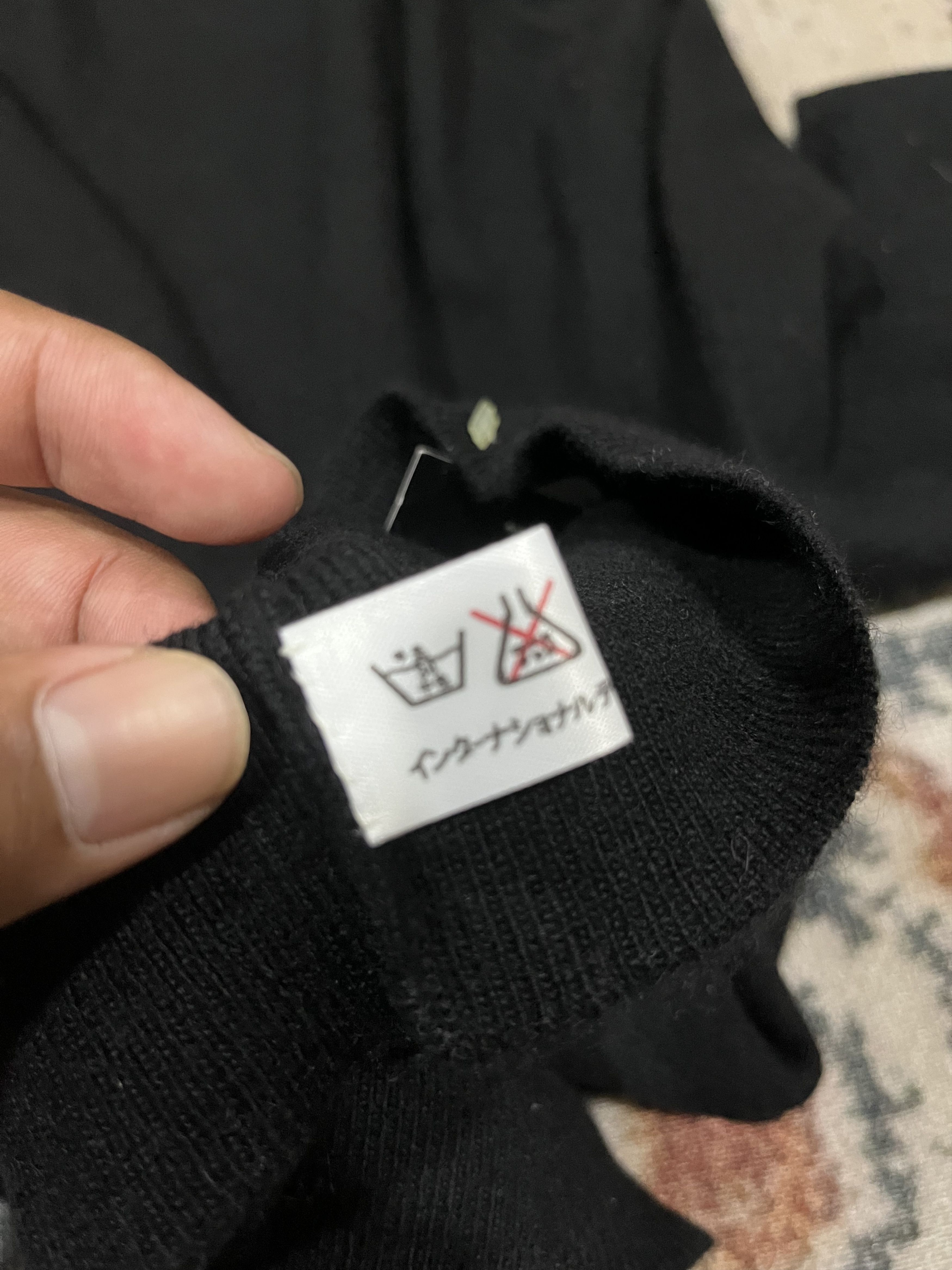 Celine Vintage 90s Black cashmere Size US M / EU 48-50 / 2 - 12 Thumbnail