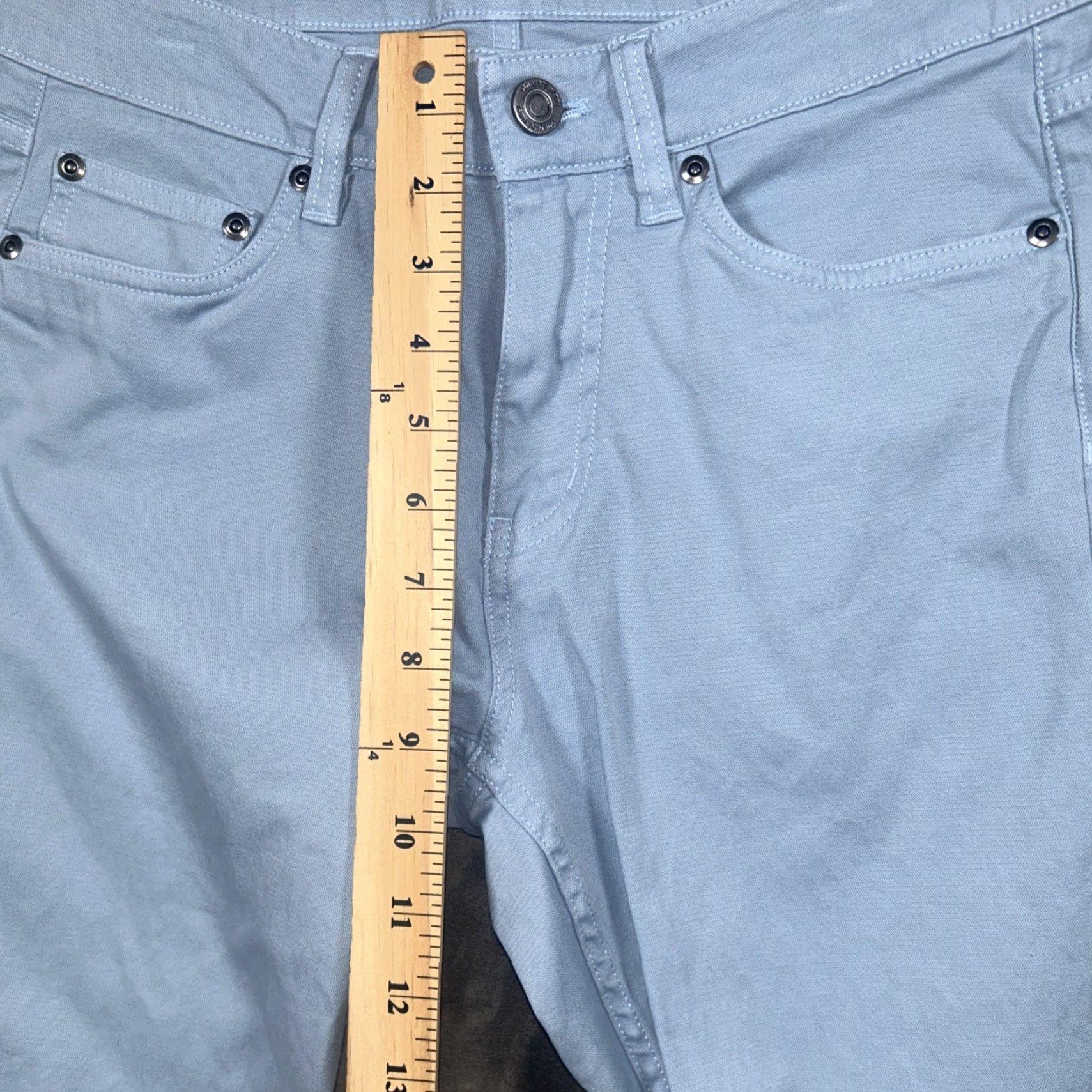 Vineyard Vines Vineyard Vines Pants Mens 30x30 Khaki Stretch 5-Pocket Twill Light Blue Size US 30 / EU 46 - 4 Thumbnail