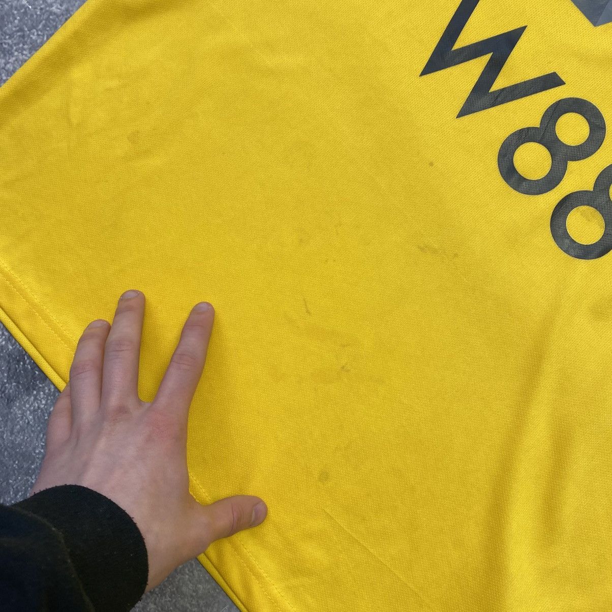 Vintage Men’s Adidas Wolverhampton Soccer team 2018 jersey Size US L / EU 52-54 / 3 - 9 Thumbnail