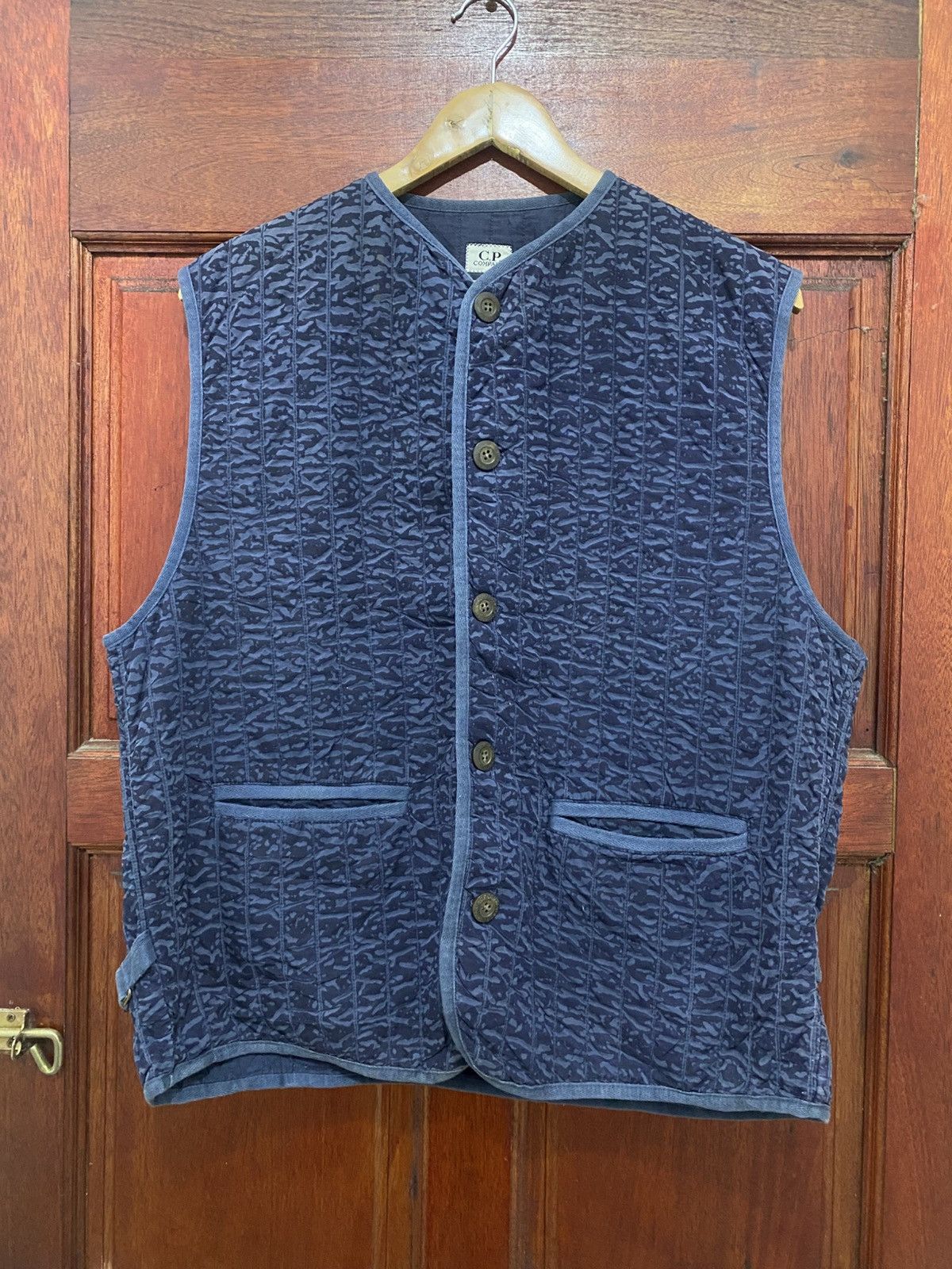 C.P. Company × Massimo Osti A/W 1994 C.P. Company Waistcoat Made Italy Nice Design Size US M / EU 48-50 / 2 - 4 Thumbnail