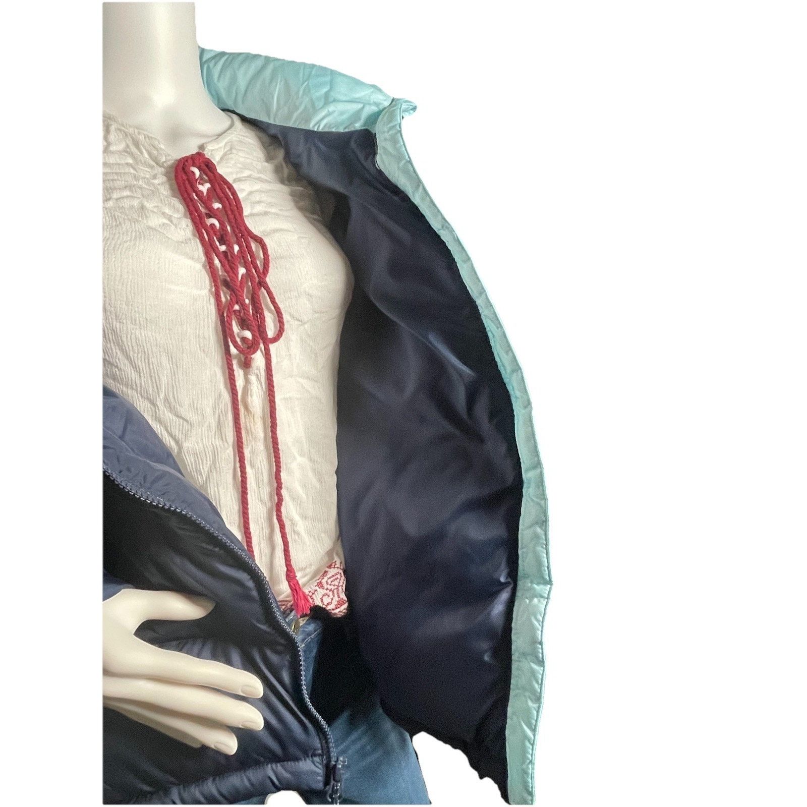 Columbia Women’s Columbia Coat Puffer Navy/White Blue Medium Size M / US 6-8 / IT 42-44 - 7 Thumbnail