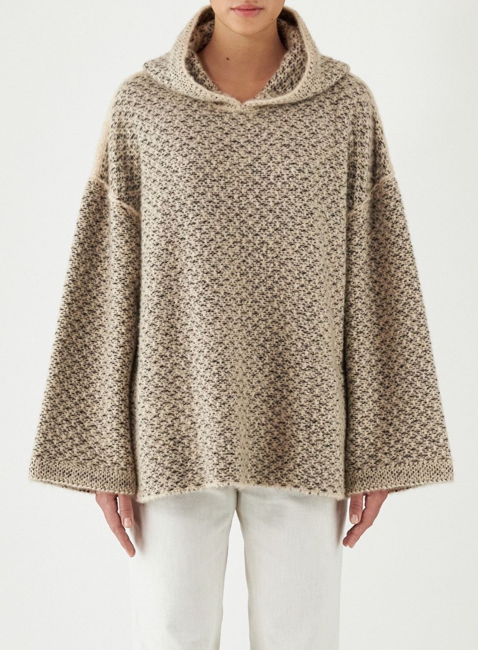 Loro Piana o1srvl11e0824 Size: OS / Poncho Hooded Cape in Brown Size ONE SIZE - 2 Thumbnail