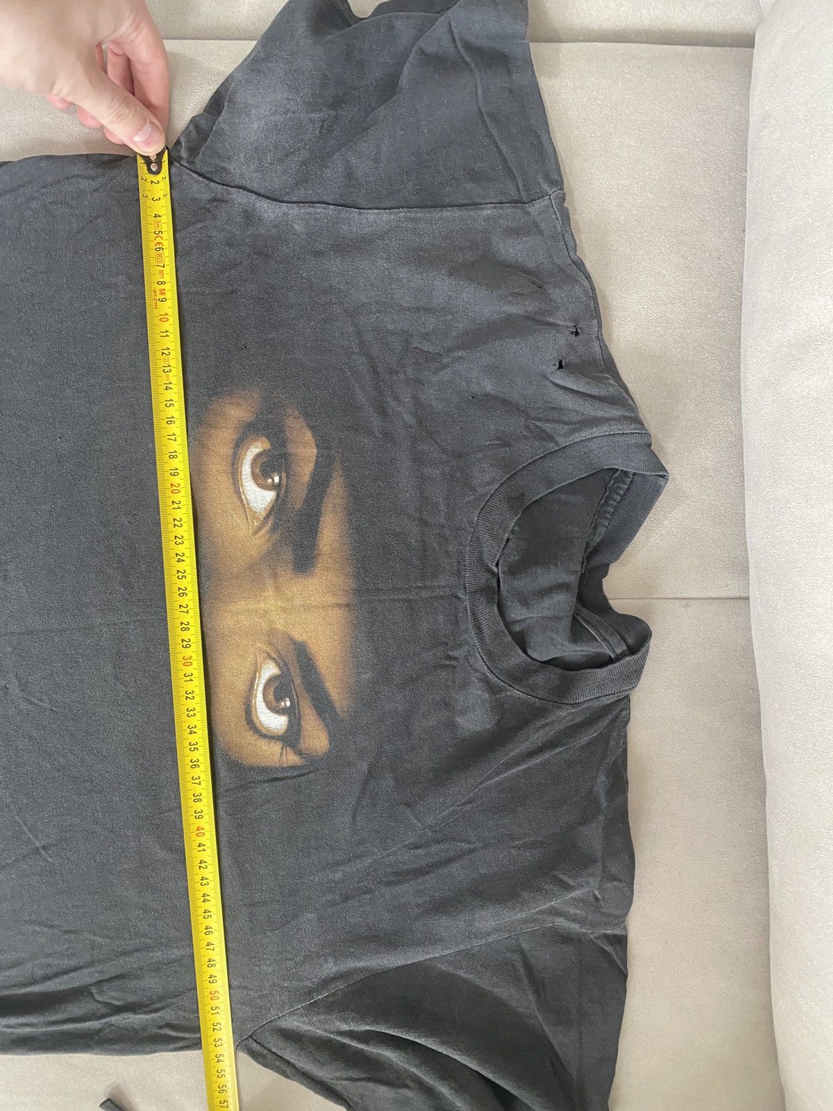 Michael Jackson Micheal Jackson rare dangerous king of pop eyes tee 90s Size US L / EU 52-54 / 3 - 24 Thumbnail
