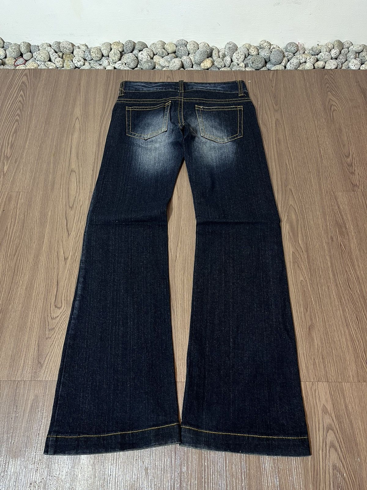 Designer × If Six Was Nine × Japanese Brand Dosch Japan low rise flare washed denim ifsixwasnine style Size US 29 - 6 Thumbnail