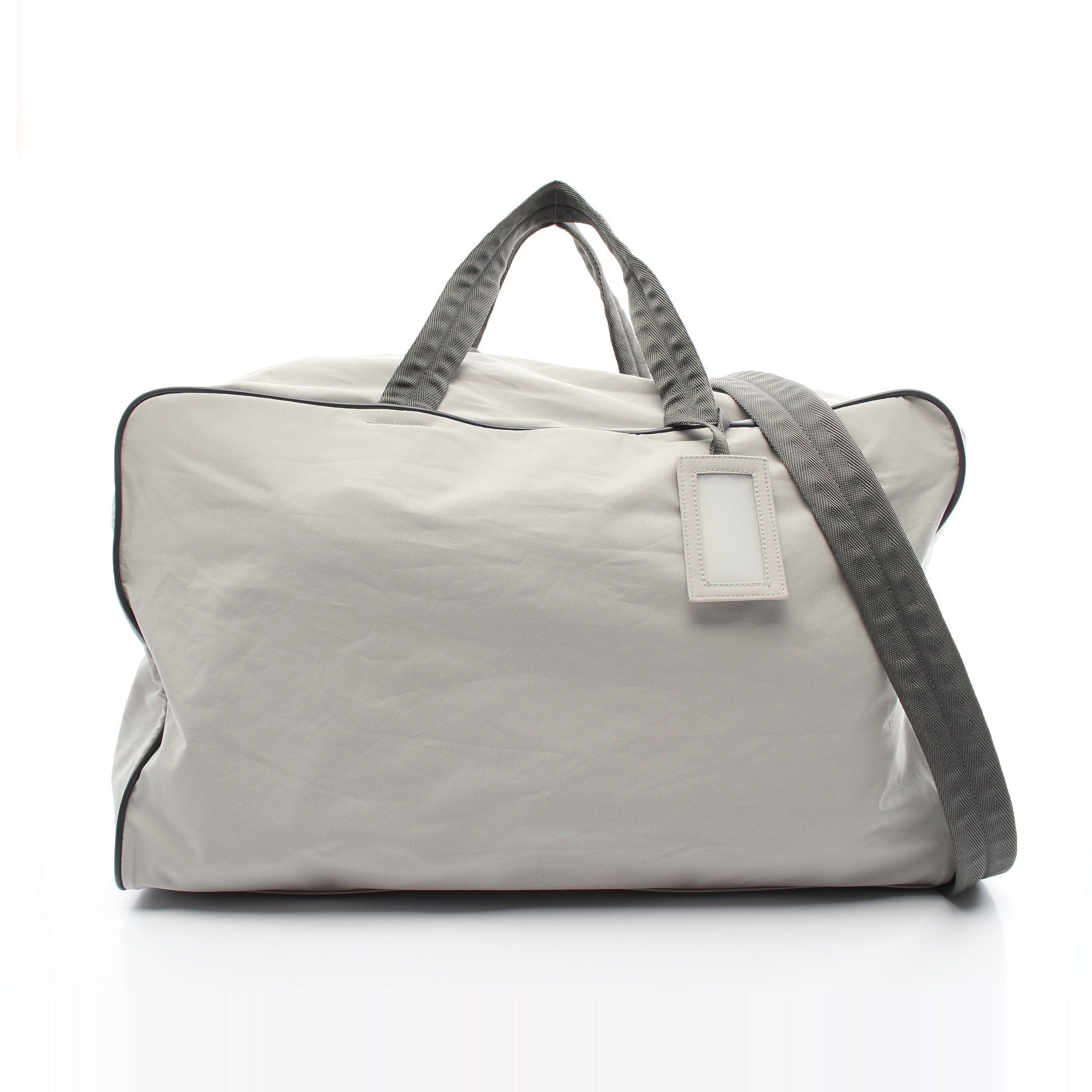 Prada Prada Boston Bag Gray Size ONE SIZE - 1 Thumbnail