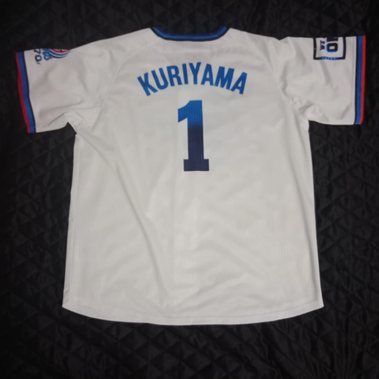 Majestic Saitama Seibu Lions Takumi Kuriyama NPB Baseball Jersey Size US L / EU 52-54 / 3 - 6 Thumbnail