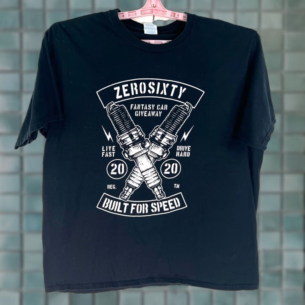 Port & Company Zero Sixty Promo T Shirt Mens XL Black Graphic Tee Size US XL / EU 56 / 4 - 1 Thumbnail